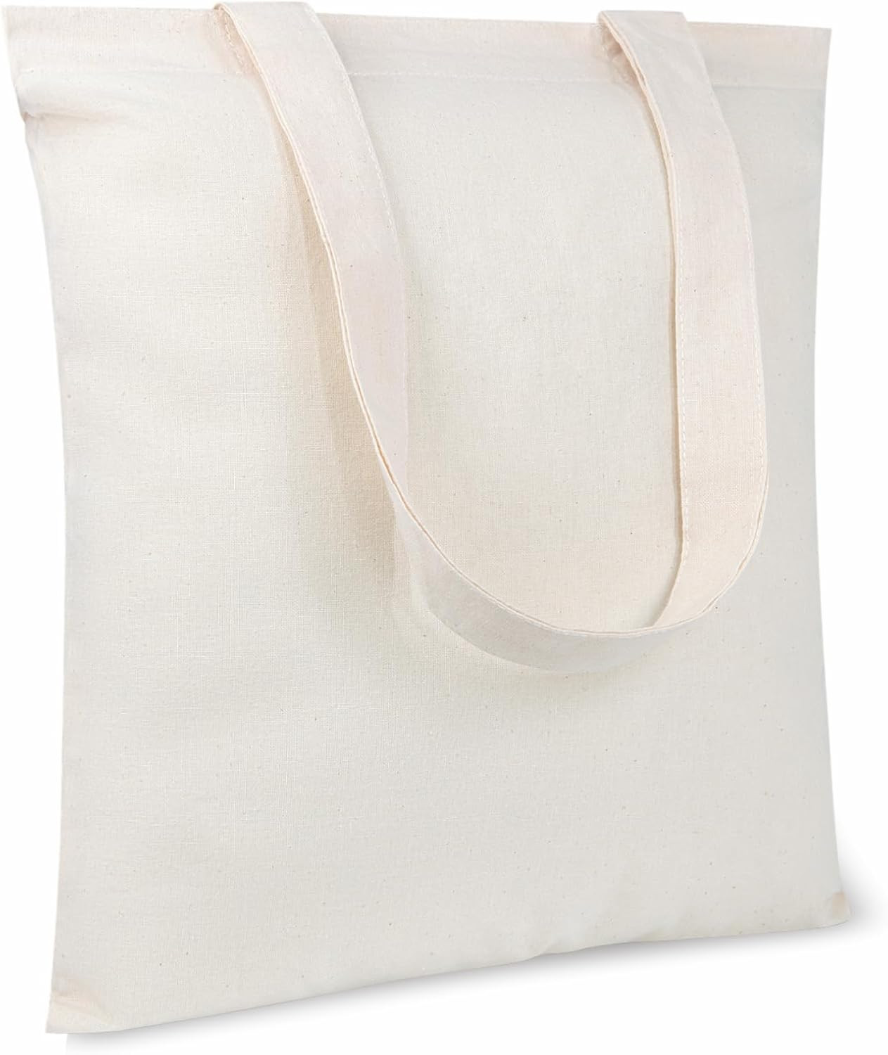 10-Pack Economical 11.8″X13″ Cotton Tote Bags, Lightweight Small FREE SHIPPING