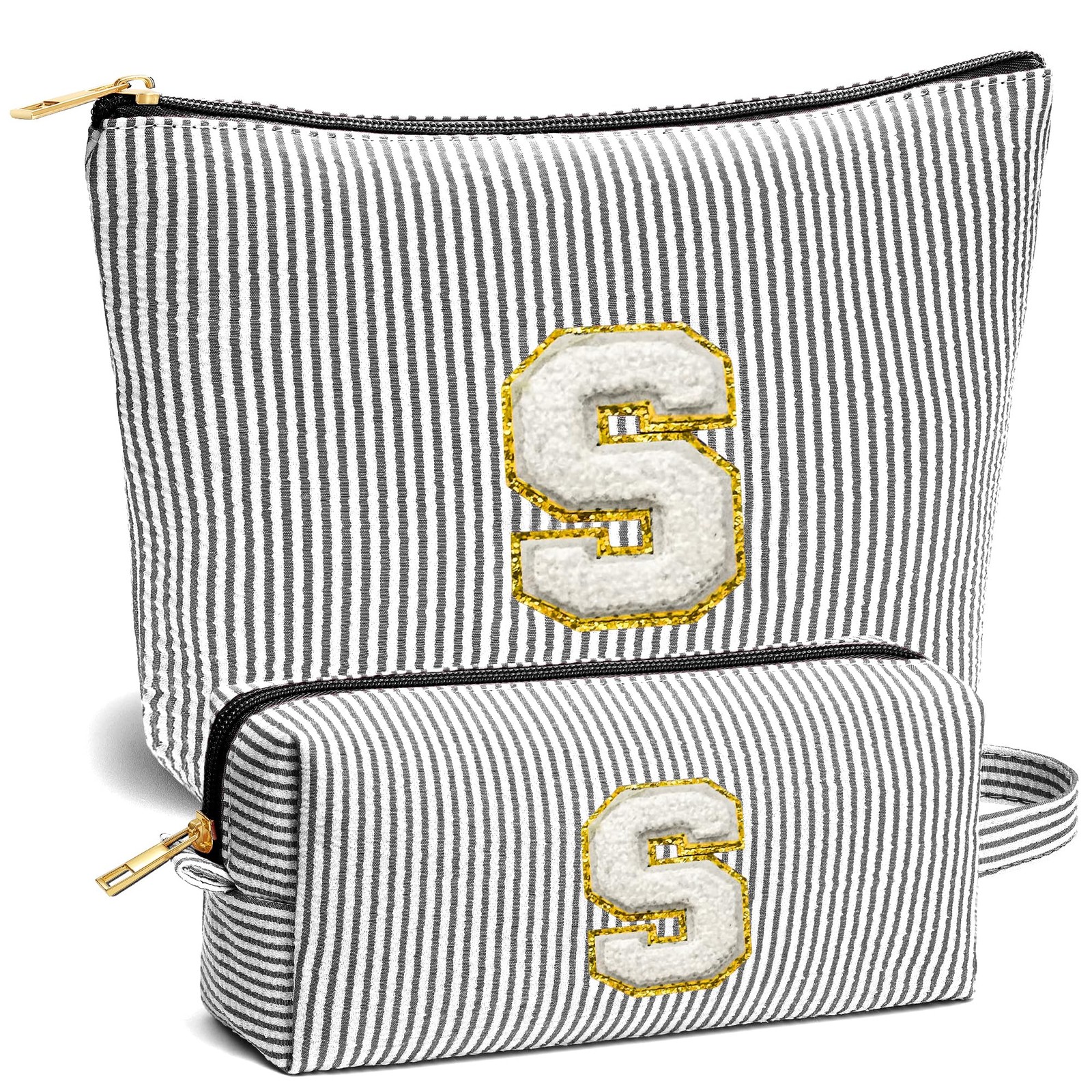 Fohufo Travel Essentials – Portable Toiletry Bag for Women, Black