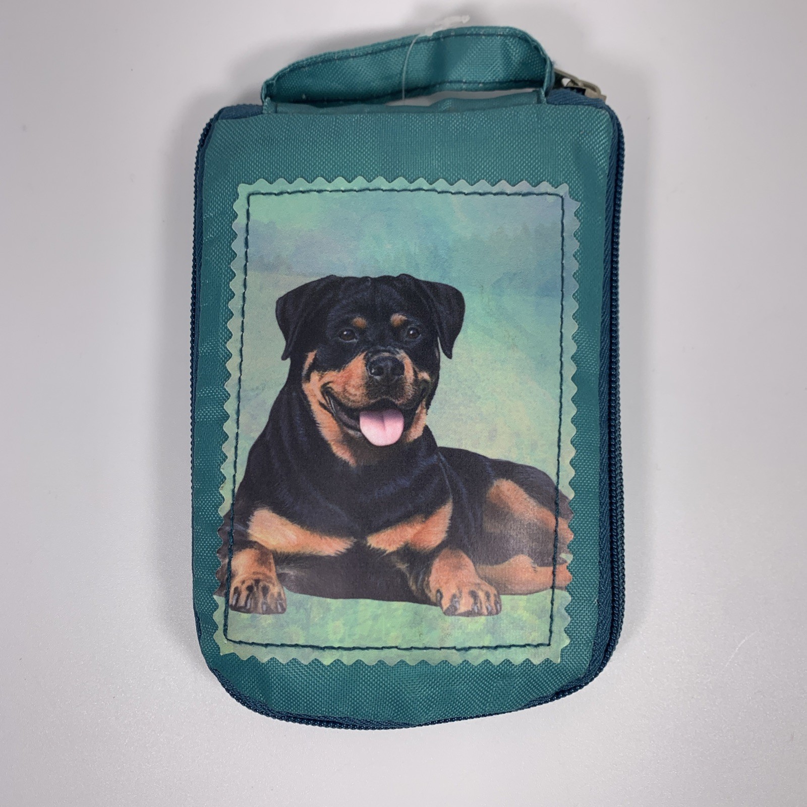 Pet Lover Totes ROTTWEILER DOG Zipper Tote Bag Reusable Grocery 14×15 New Tag