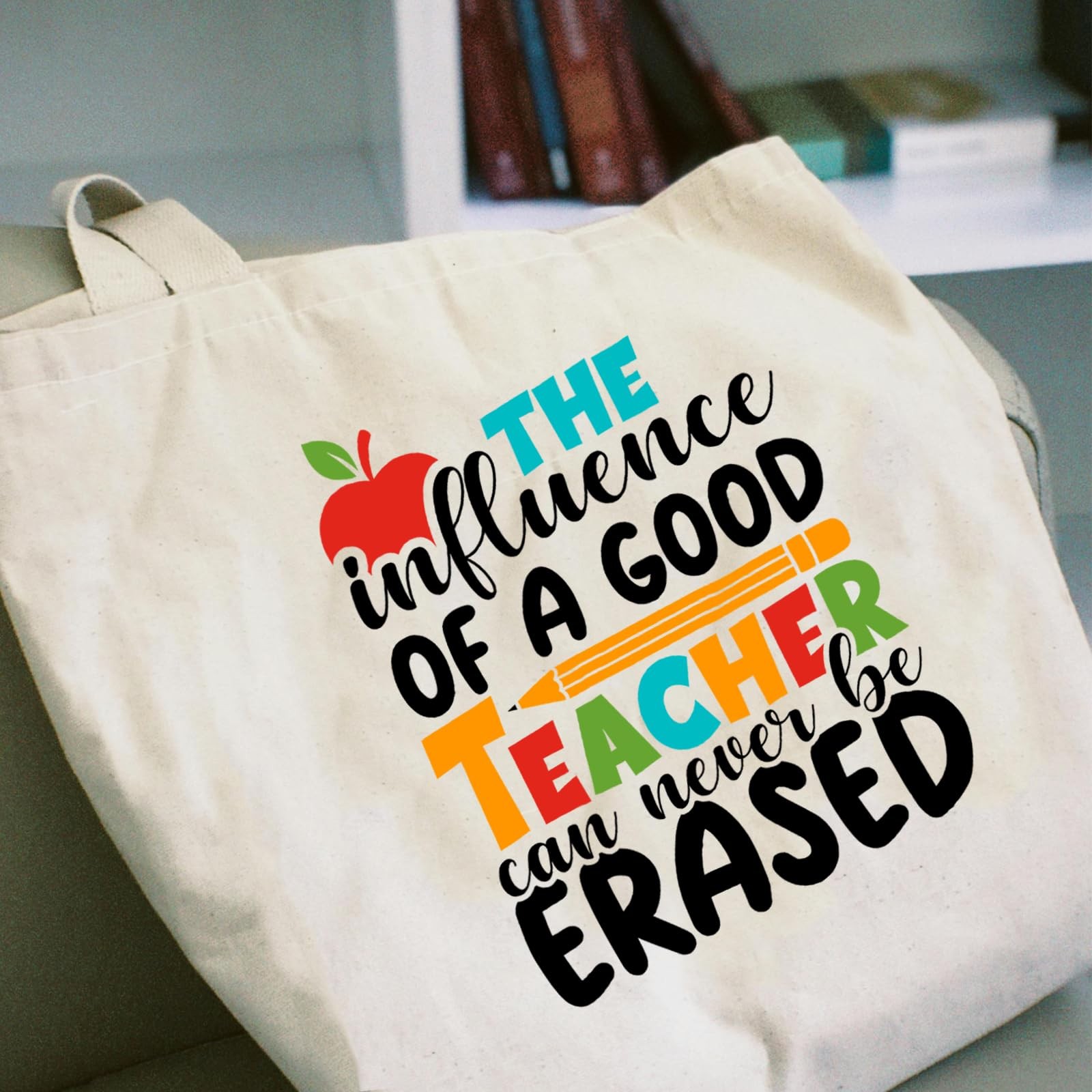Teacher Tote Bags for Kitchen Shopping Travel, End of Year Gifts for , Funny …