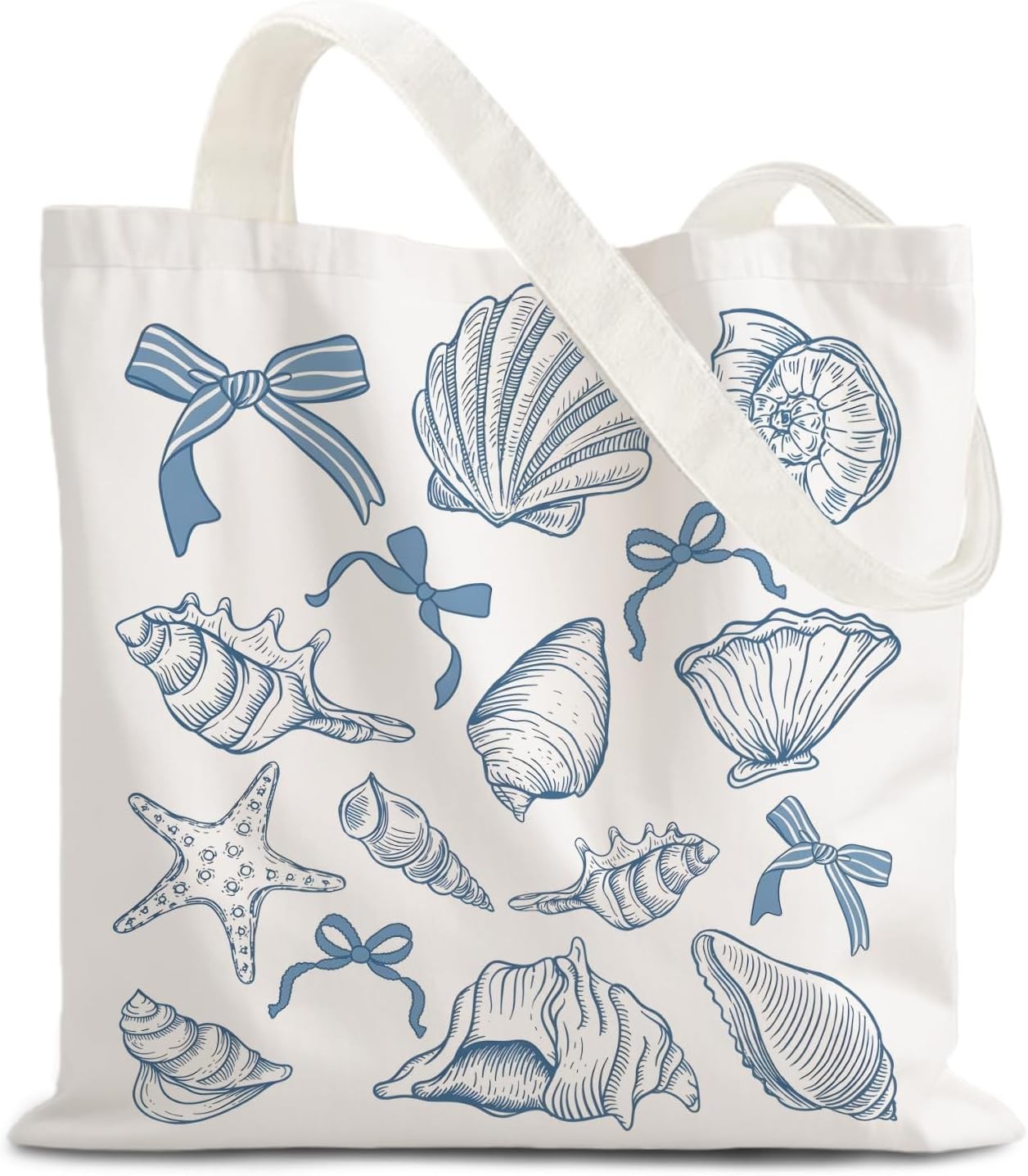 FBB Ocaen Beachy Ocean Sea Fish Reusable Grocery Shopping Bag