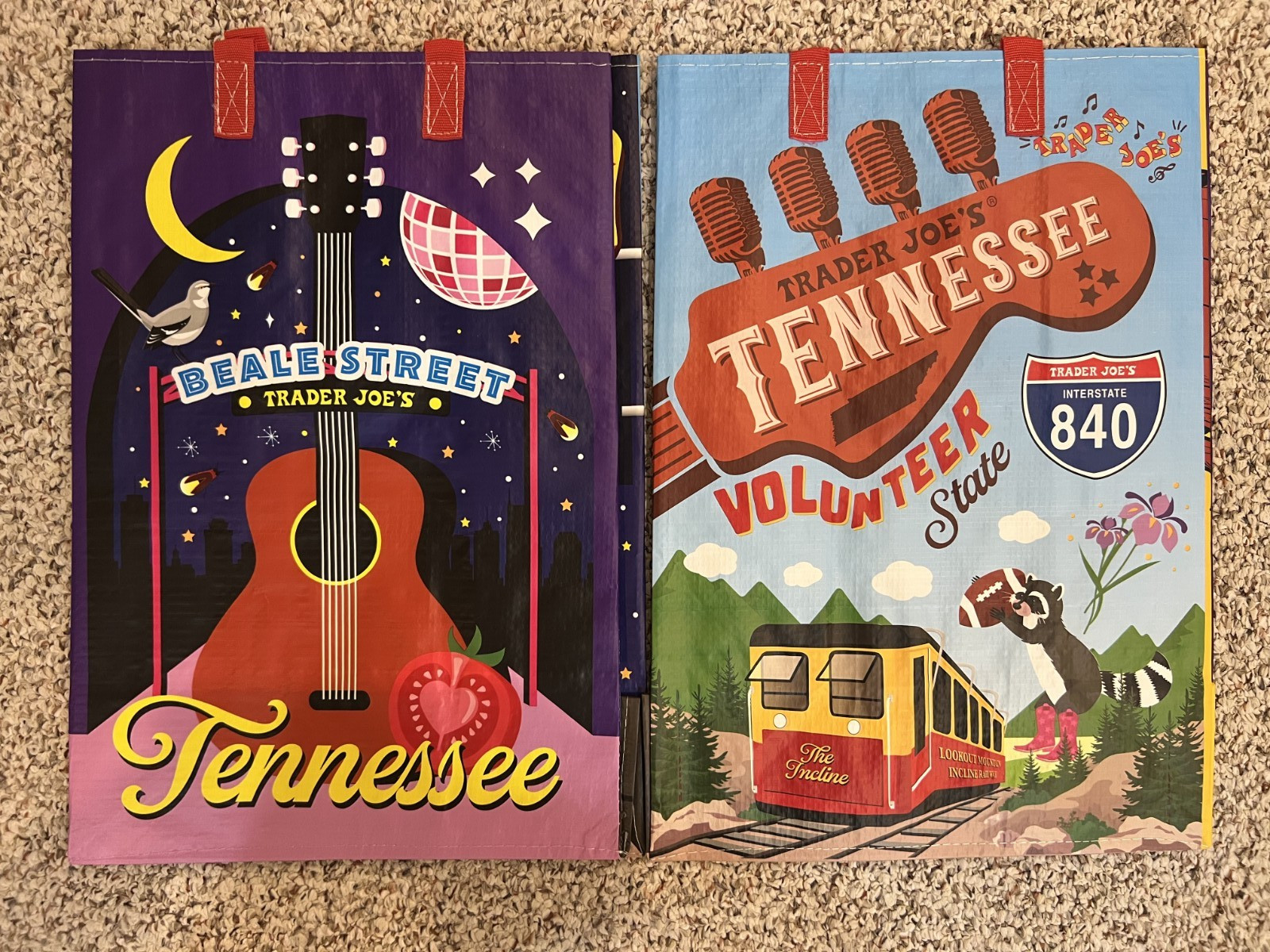 Trader Joe’s TENNESSEE Regional Reusable Shopping Tote Bag – Collect ‘em All!