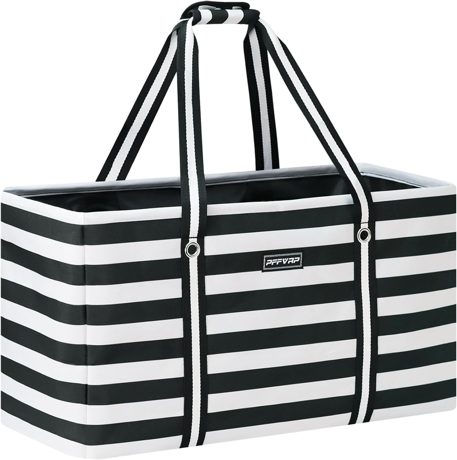 Stand up Extra Large Utility Tote Bag, Foldable Reusable Grocery Bags