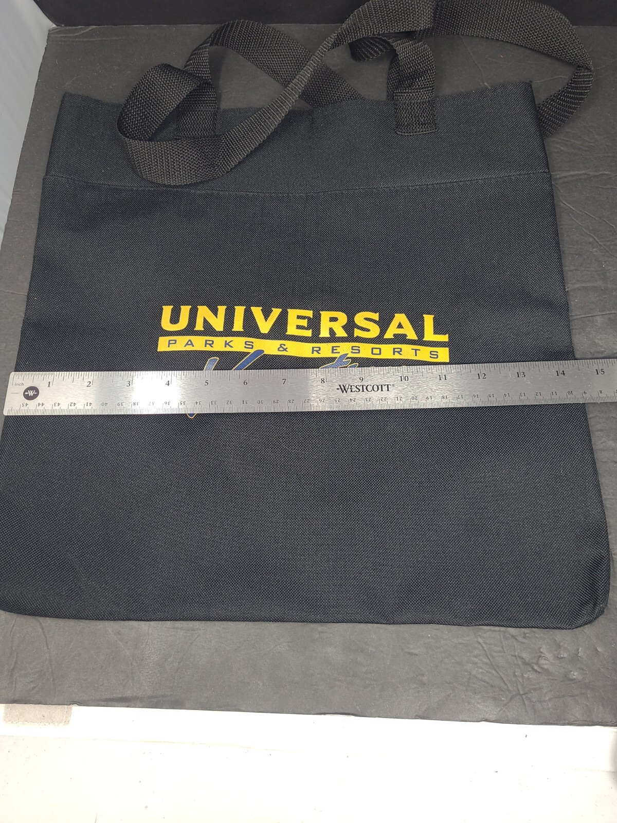 Universal Resorts Vacations Reusable Thick Bag Black