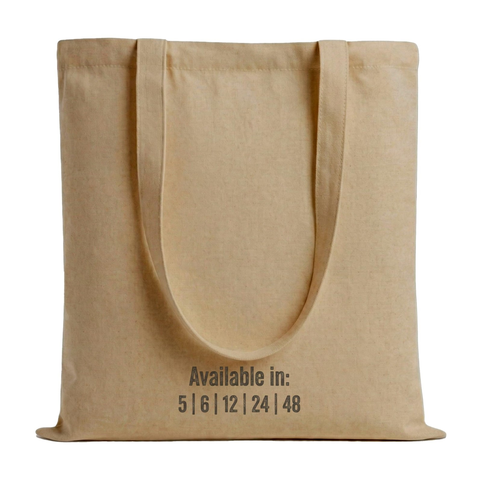 5| 6| 12| 24| 48| 100| 200 Pack Canvas Tote Bags Bulk, Lightweight Bulk Reusa…