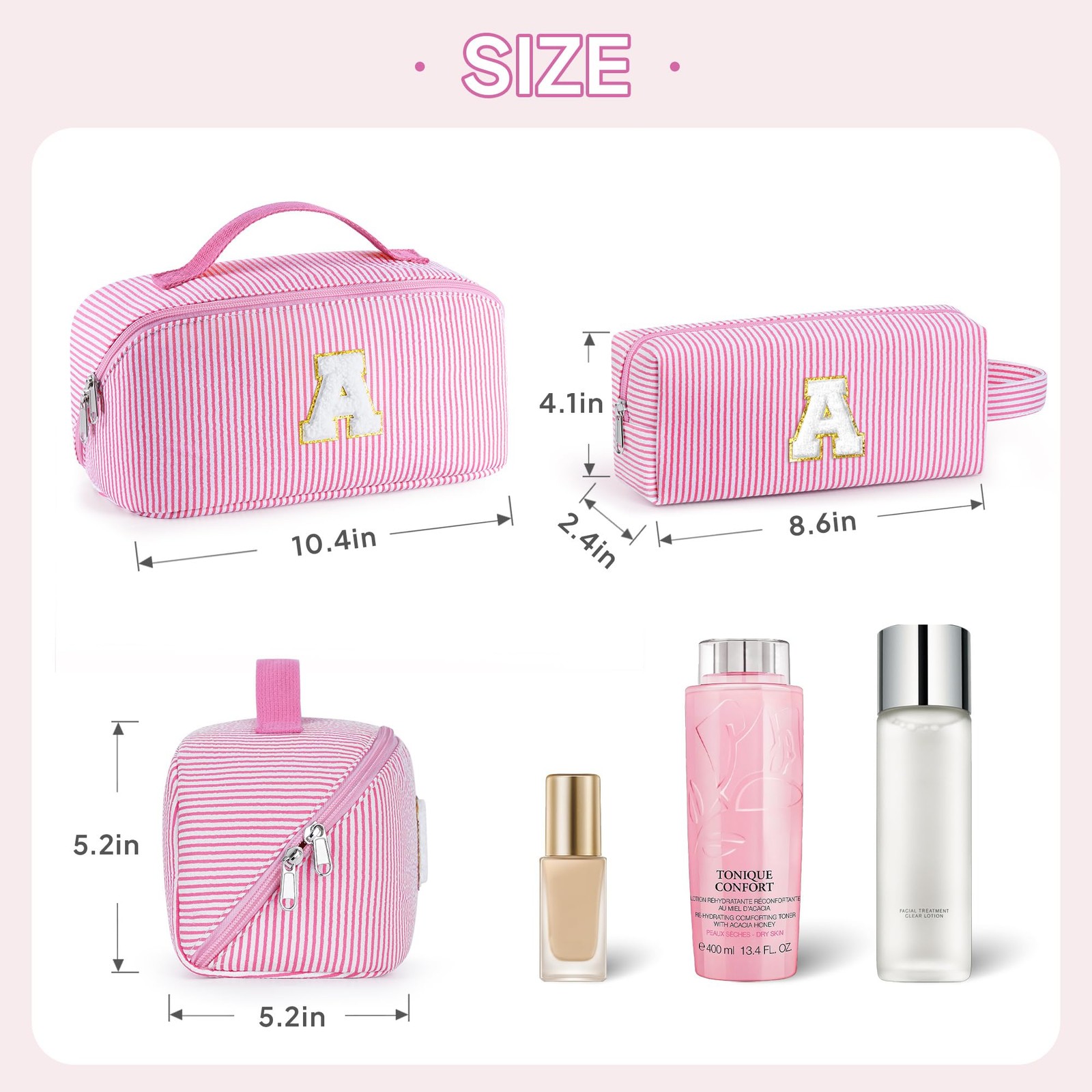 YOOLIFE Year Old Girl Birthday Gift – 8 9 10 11 12 13 14 10.43 inches, Pink