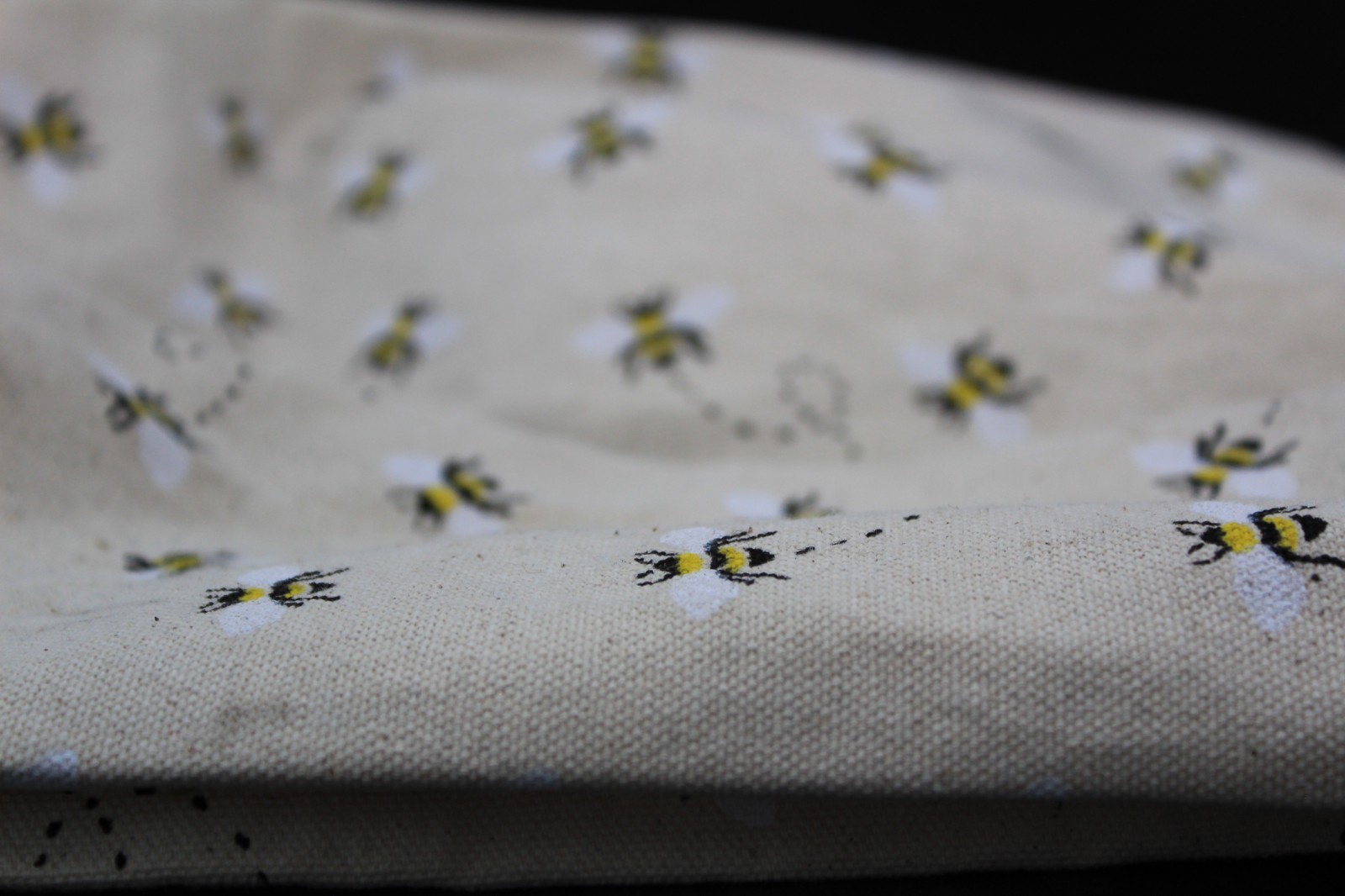 BEE Tote Bag Double Handles Cloth Canvas
