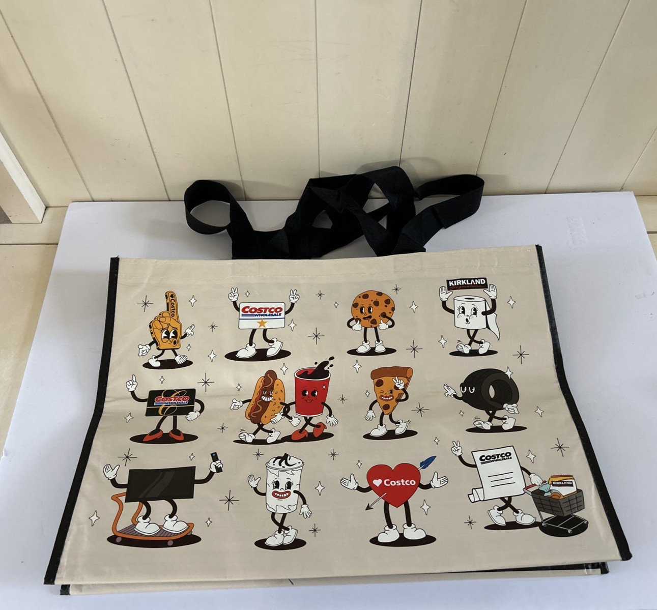 NEW Costco Kirkland Reusable Shopping Bag Tote – 1 BAG – NEW