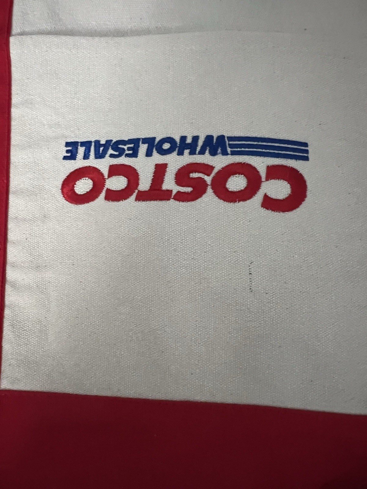 Rare Misprint Error Costco Tote China Exclusive Blue And Red . Trader Joes Tote