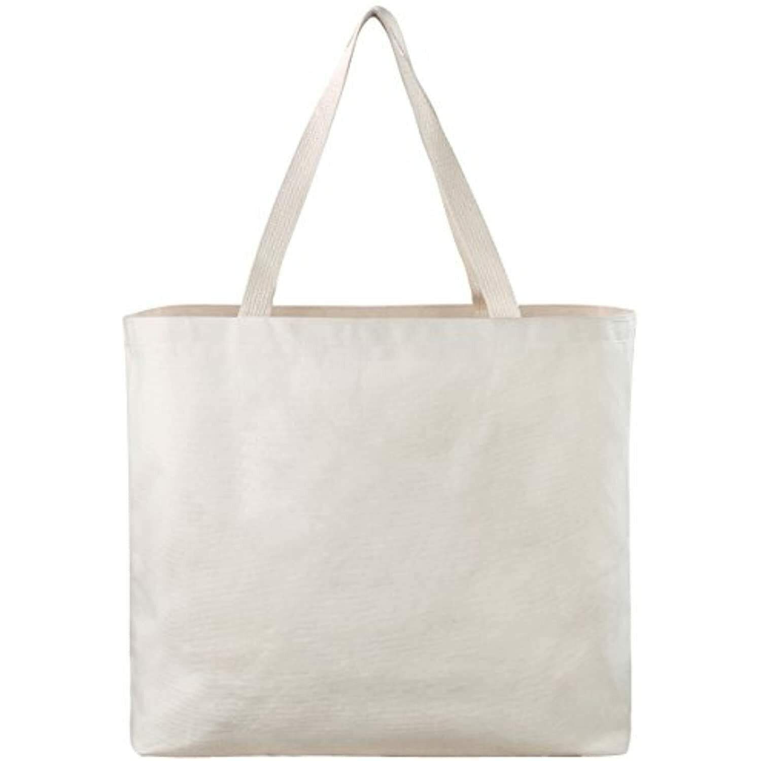 Reusable Canvas Bag – Decorate the Blank Tote Bag with Your Own Custom Design.