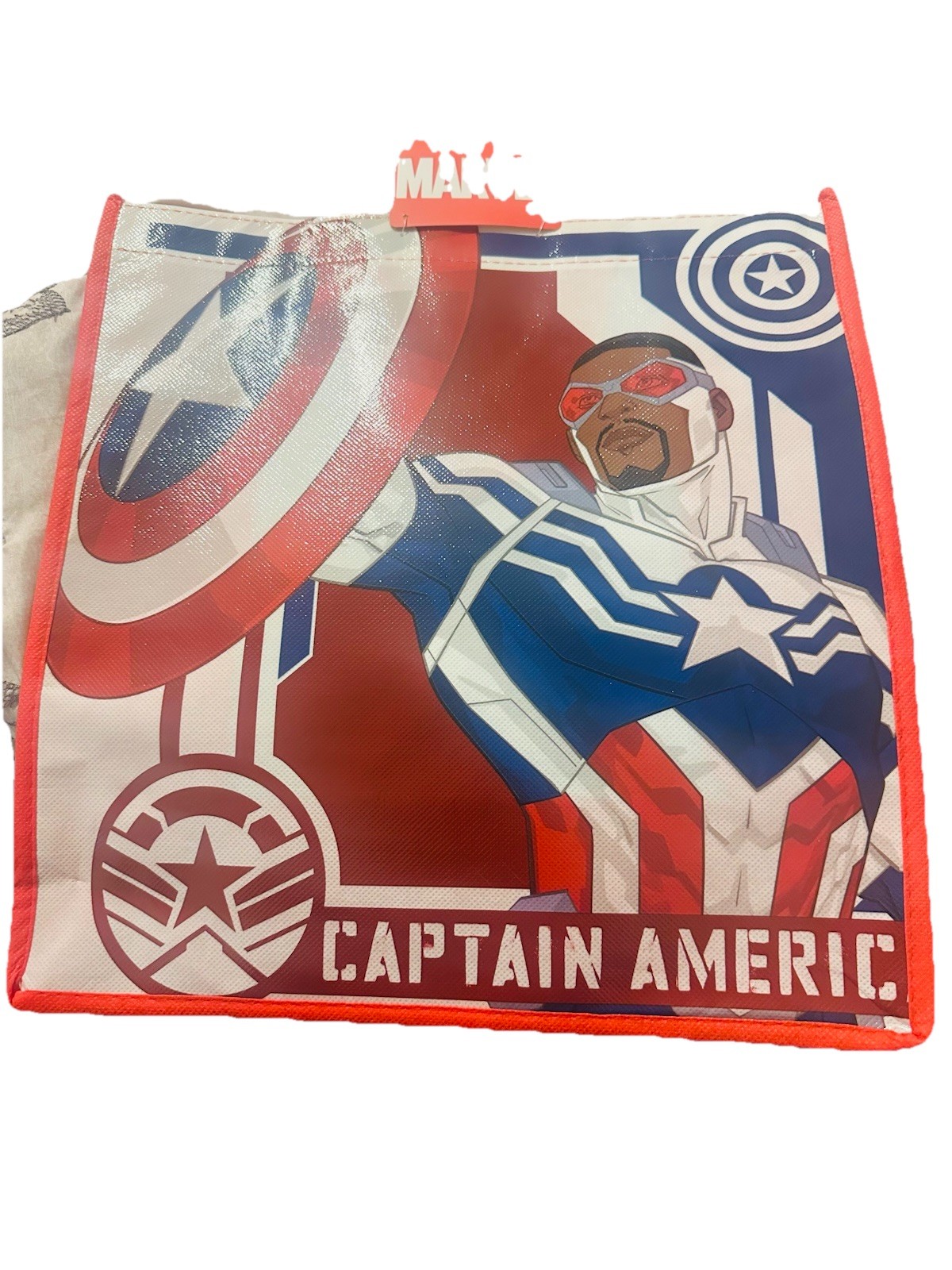 Marvel 13x13x6.5 Inch Bag Kids Character Party W/Handles