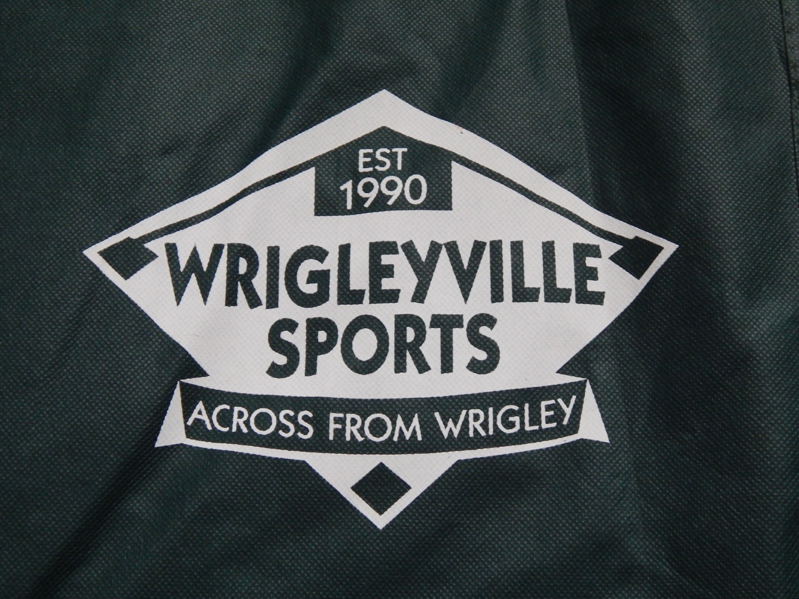 Wrigleyville Sports Wrigley Field Cubs Reusable Eco Friendly Shopping Tote Bag