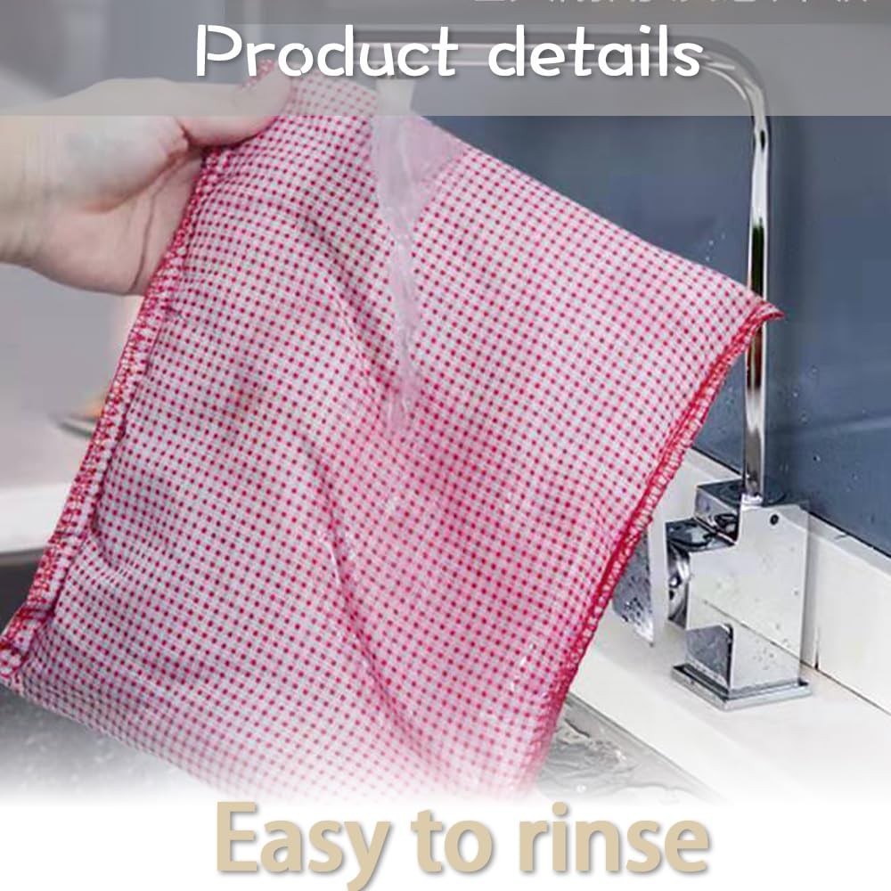 2 Pack Microwave Potato Bag Reusable Baked Pouch Bag, Red One Size,