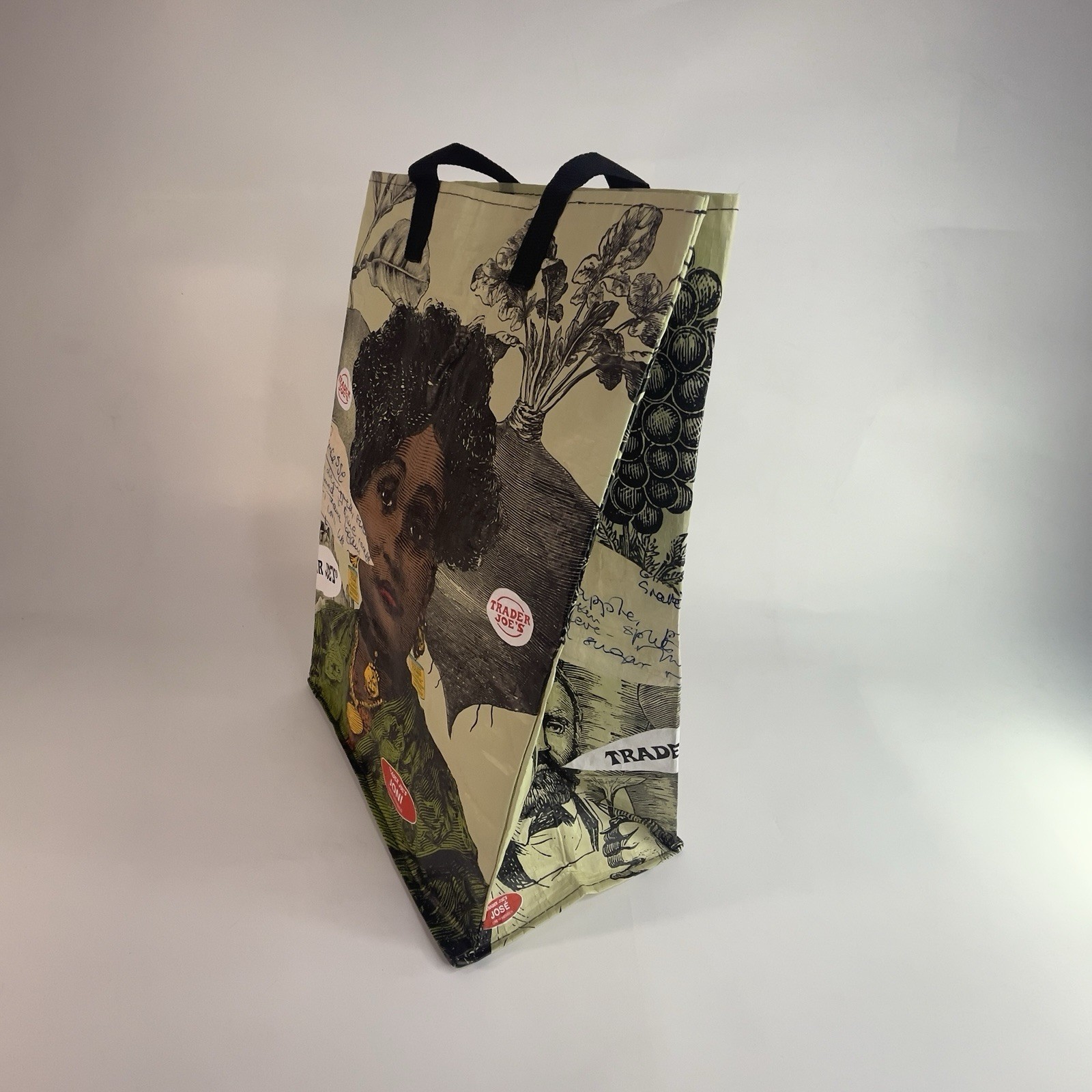 Trader Joe’s Reusable Bag Crew Members Joni & Jolene Limited Edition 6 Gal