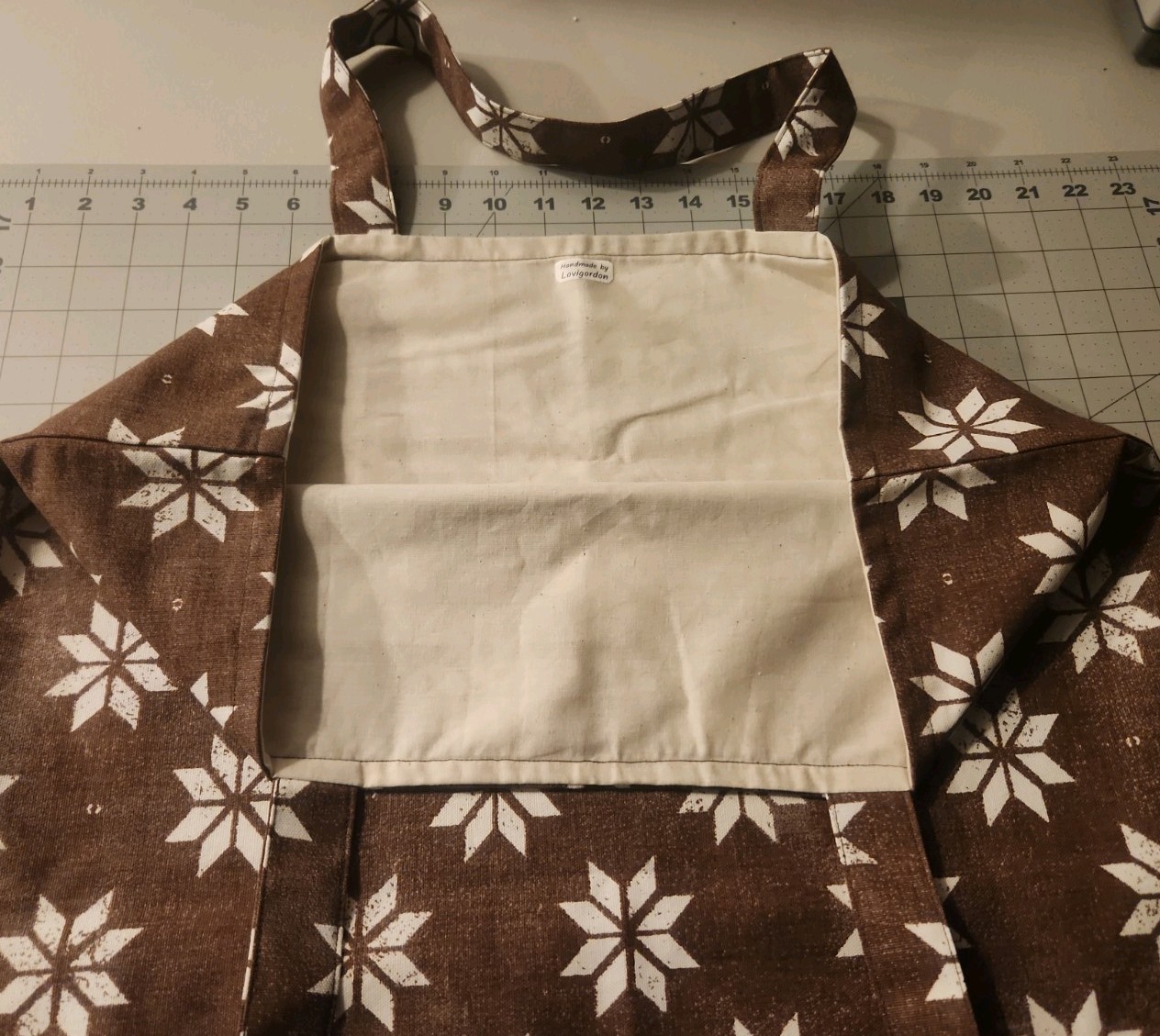 Handmade Cloth Store Bag Tote Shopping Bag, 201/2 inches × 20 inches