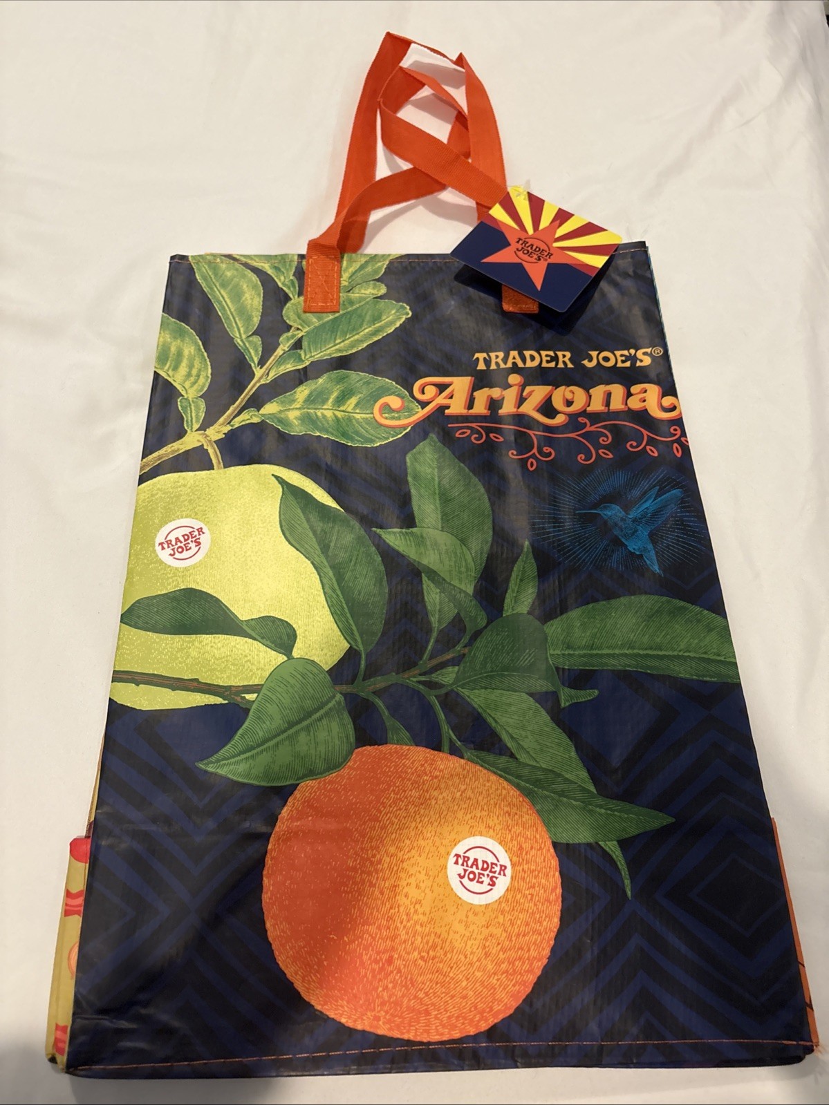 Trader Joe’s Reusable Shopping Tote Bag Arizona NWT