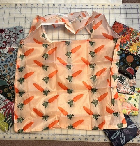 10 NEW Reusable Grocery Shopping Bags, Foldable Bags Tote K-28
