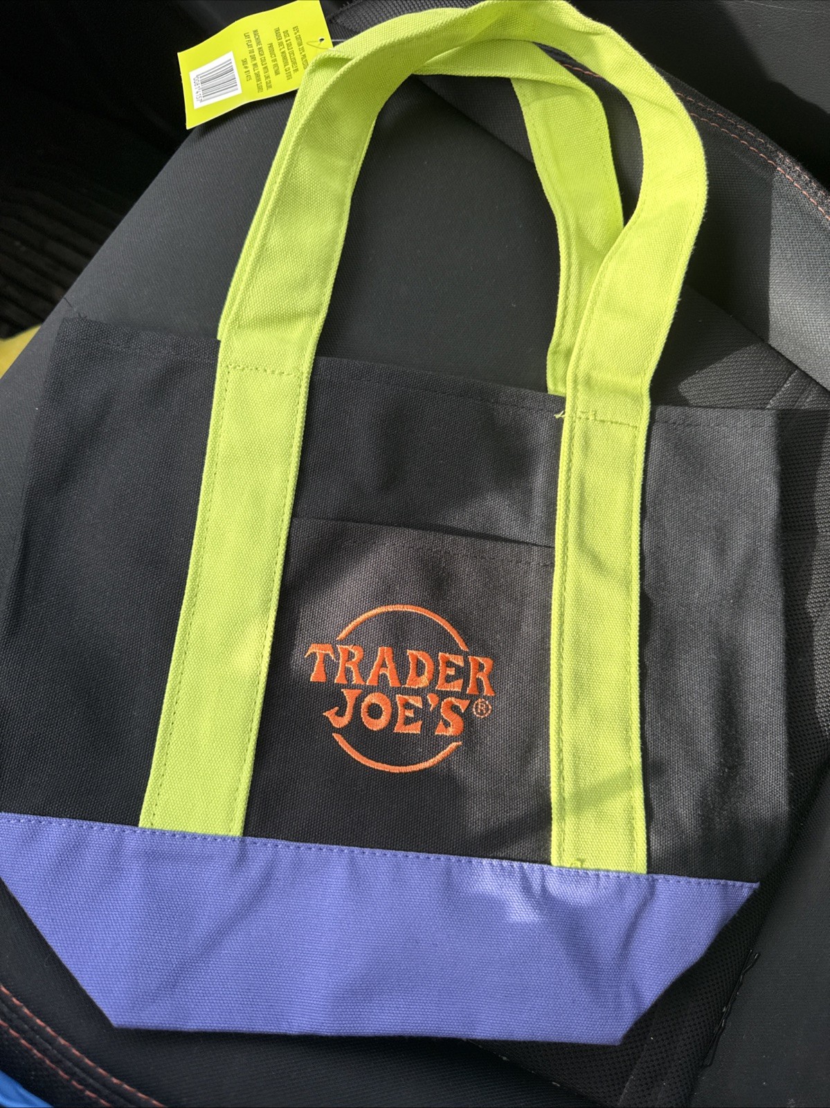 TRADER JOE’S HALLOWEEN MULTI-COLOR TOTE NWT