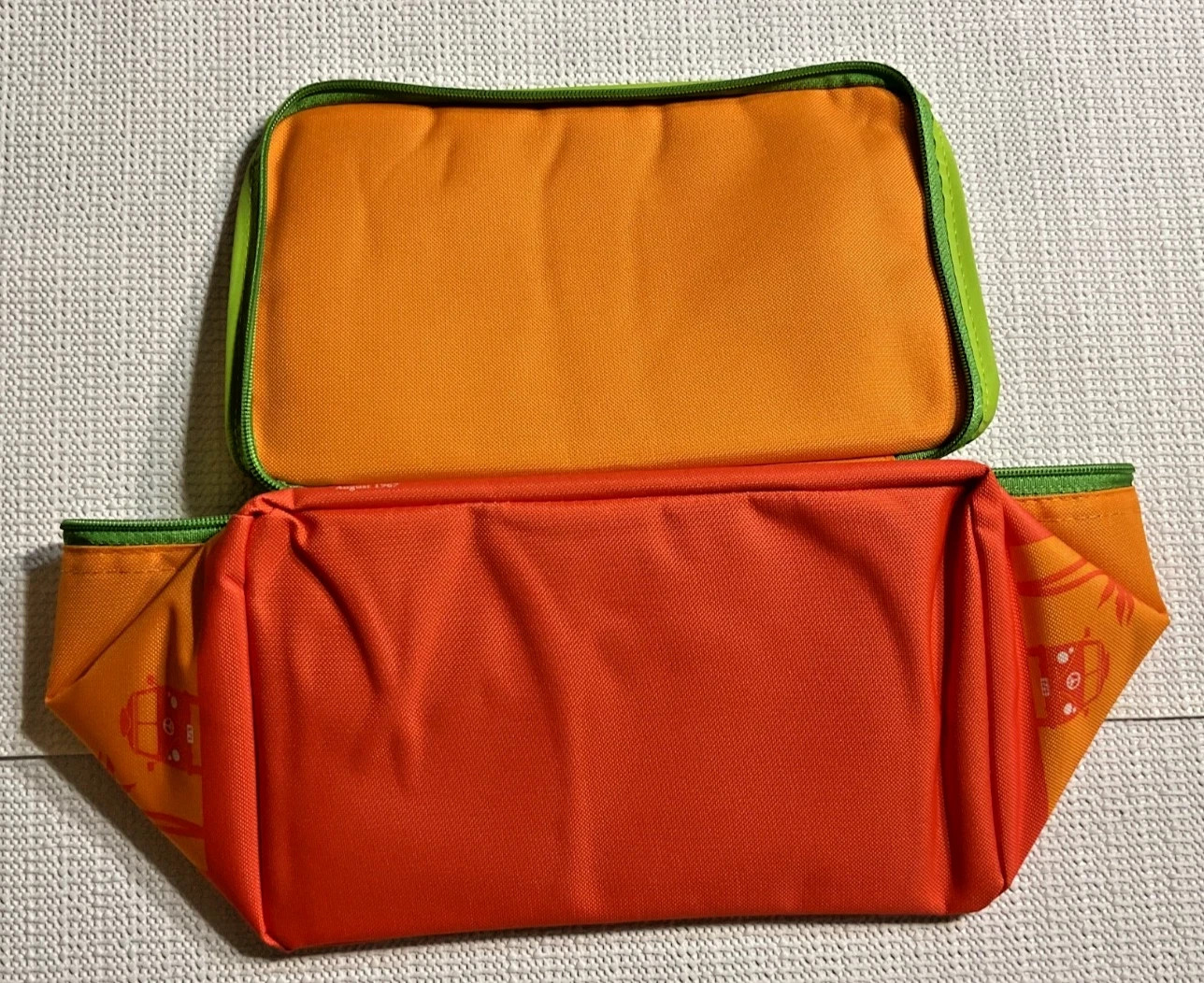 Trader Joe’s Mini Insulated Bag Orange with Green Zipper, Summer 2026 Release