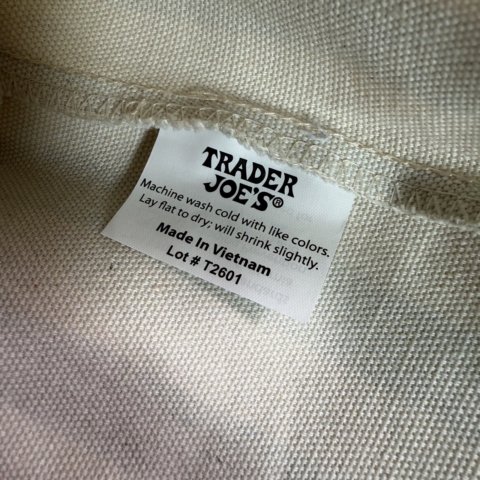Trader Joe’s Striped Mini Canvas Tote Bag Petal Pink Summer 2026 Limited Release