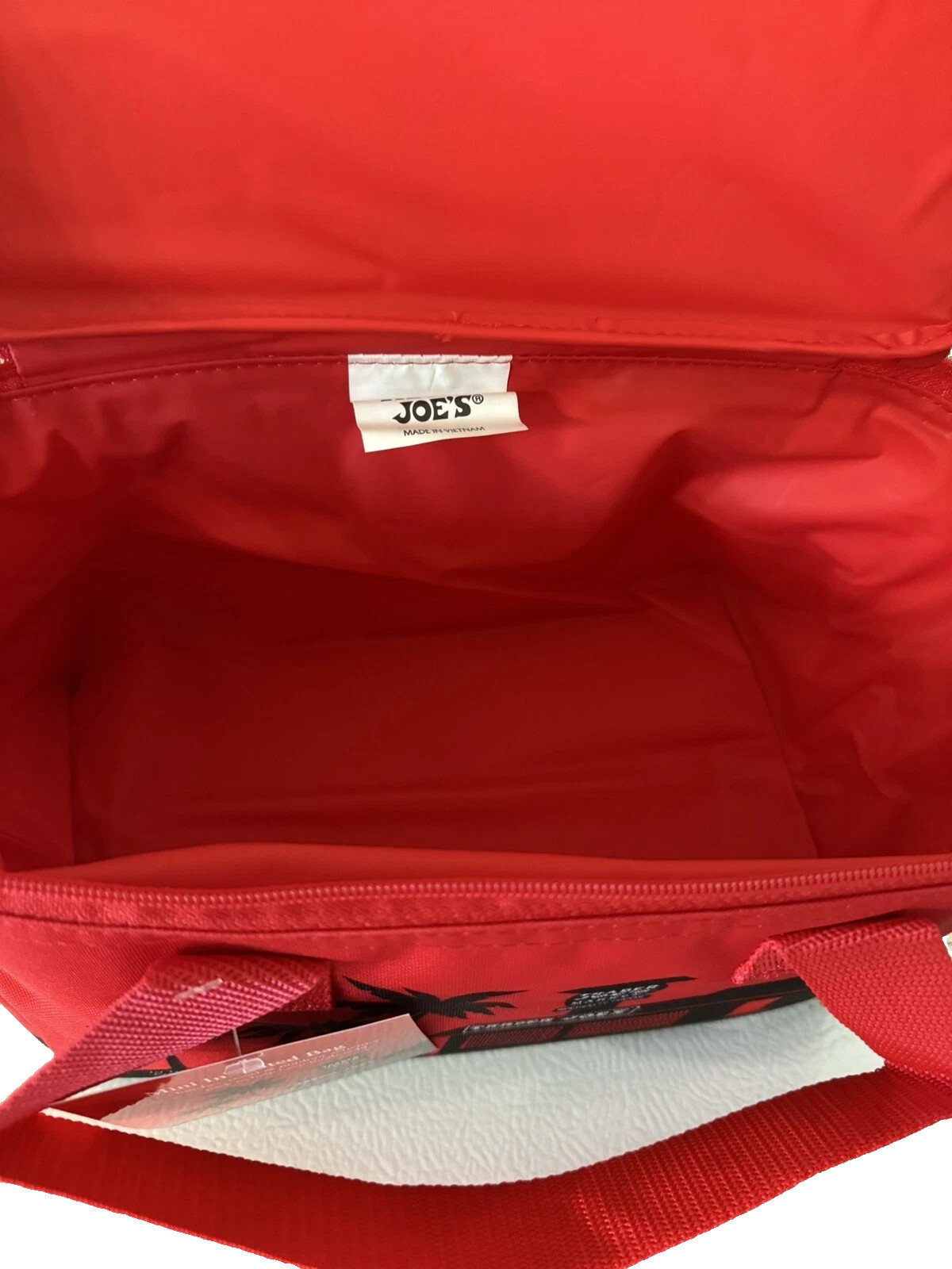 Trader Joes 1.5 gal Mini Insulated Bag RED Limited Edition!