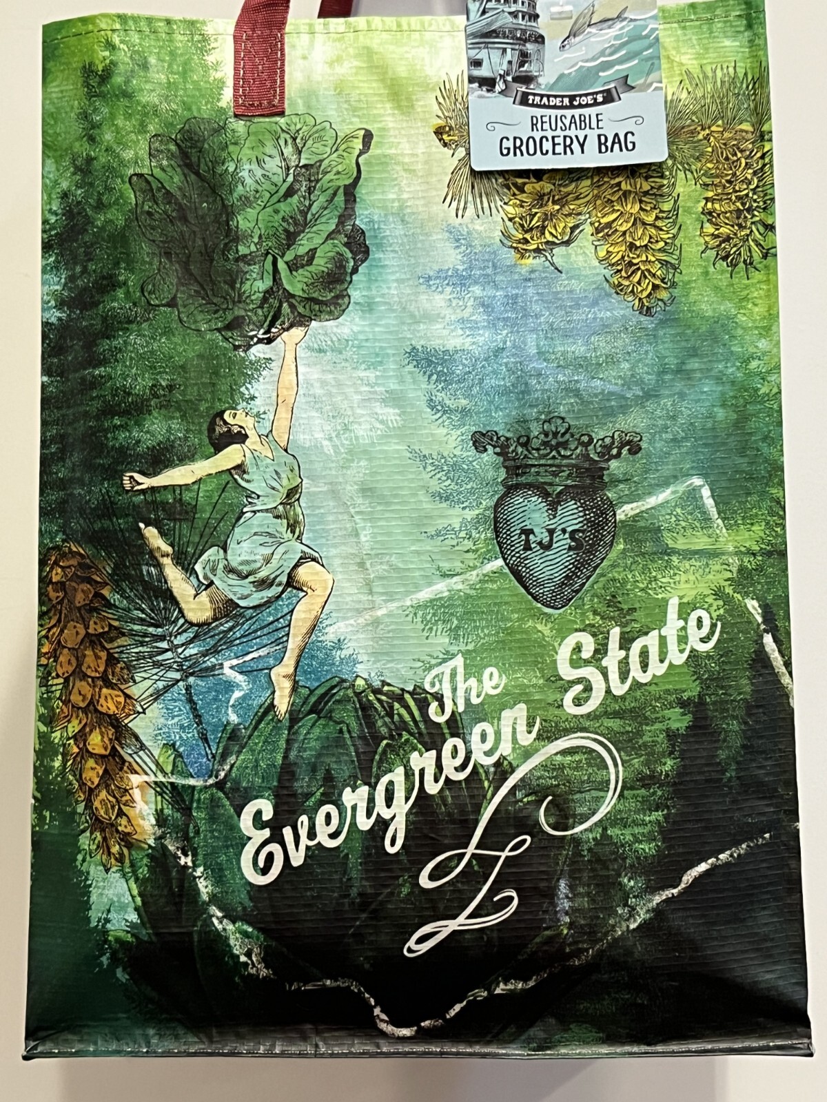 Trader Joe’s WASHINGTON STATE Regional Reusable Tote Bag – Collect ‘em All!