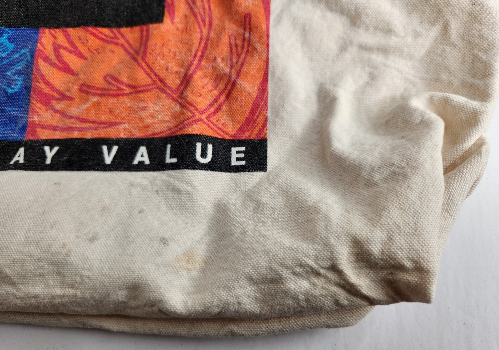 Whole Foods Market 365 Everyday Value Tote/Shoulder Bag Canvas Grocery Reusable