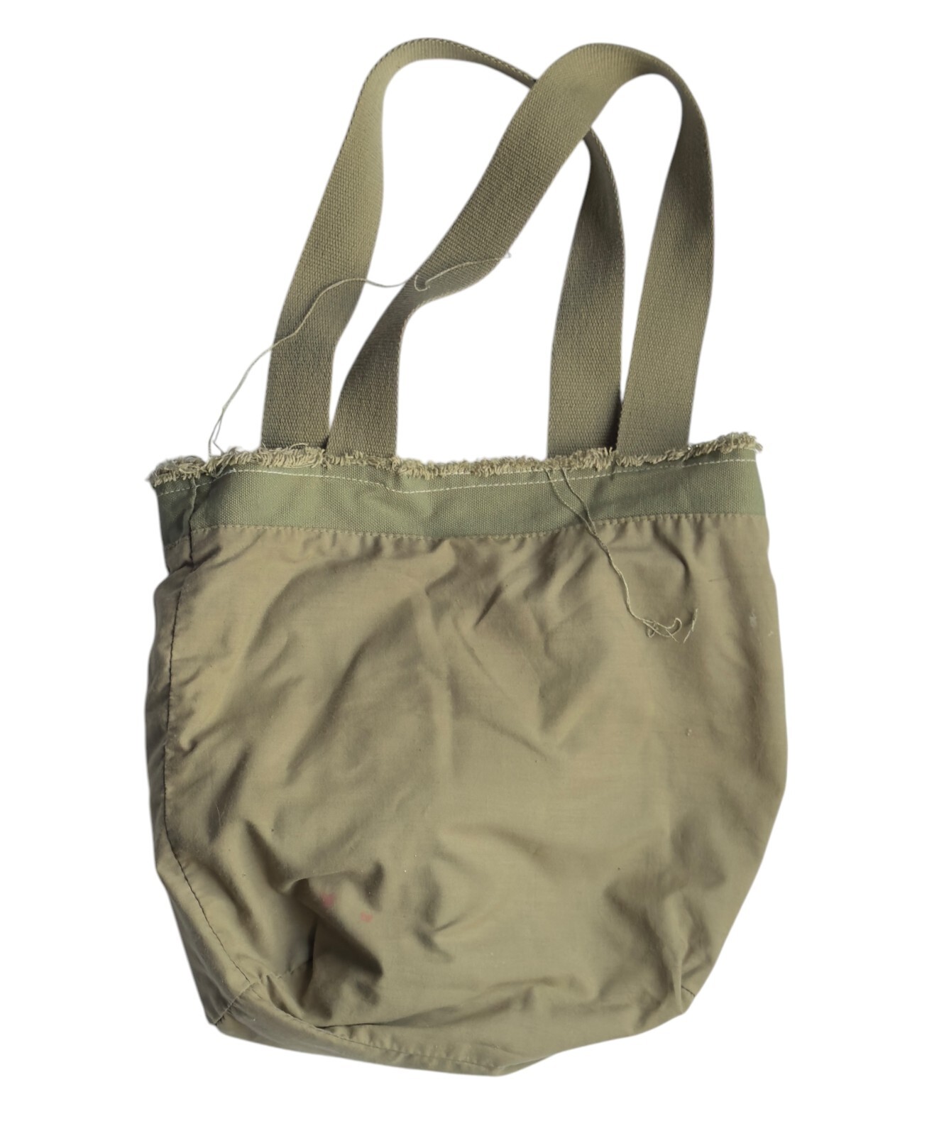 Life Is Good Tote Bag Canvas “Heart” Handles Green Pink Square Shape Cotton