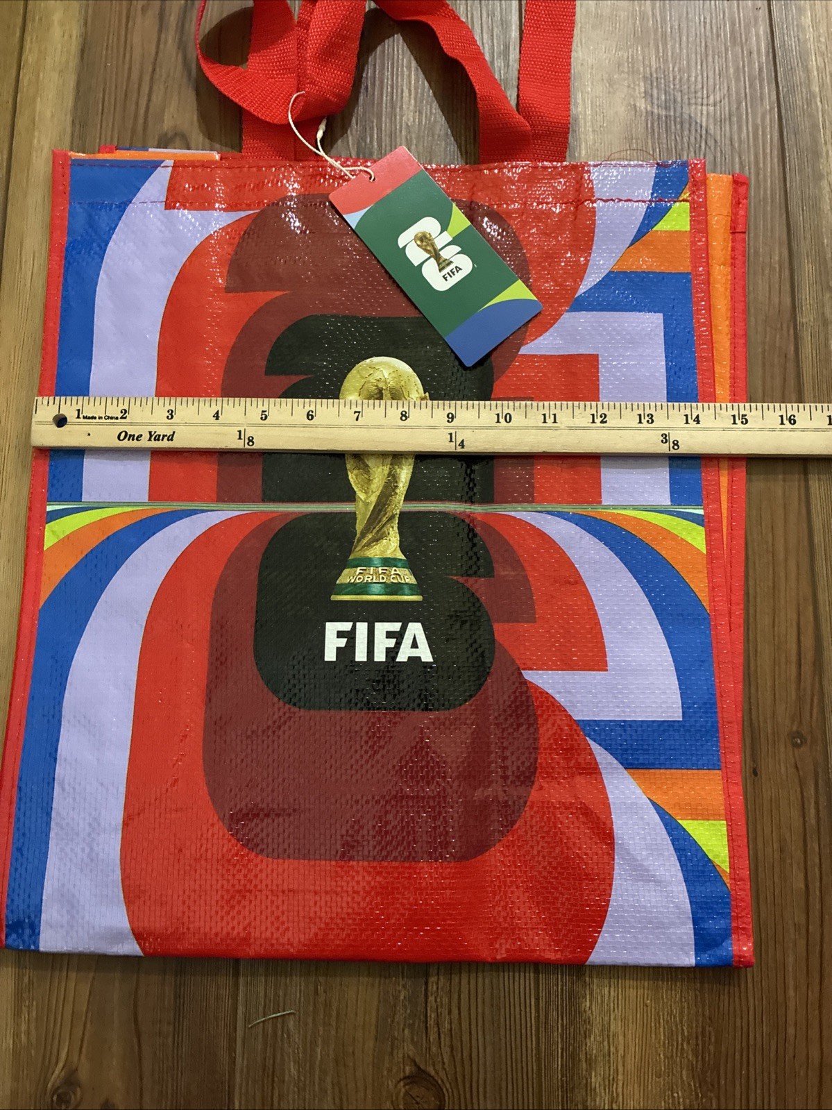 FIFA World Cup 2026 Reusable Shopping Tote Bag Lightweight NWT 🔥FAST SHIPPING🔥