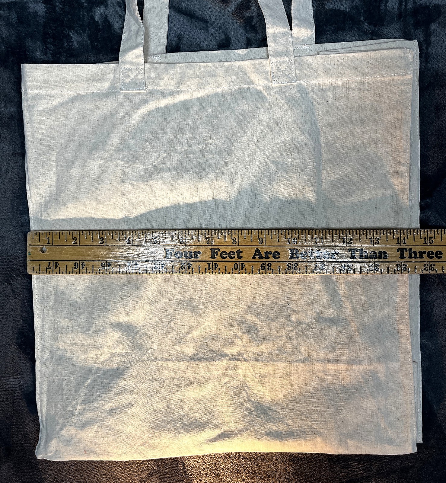 NEW Blank Cotton Canvas Tote Bags for Crafts/Needlework/Screen Print/DIY 24x14x7