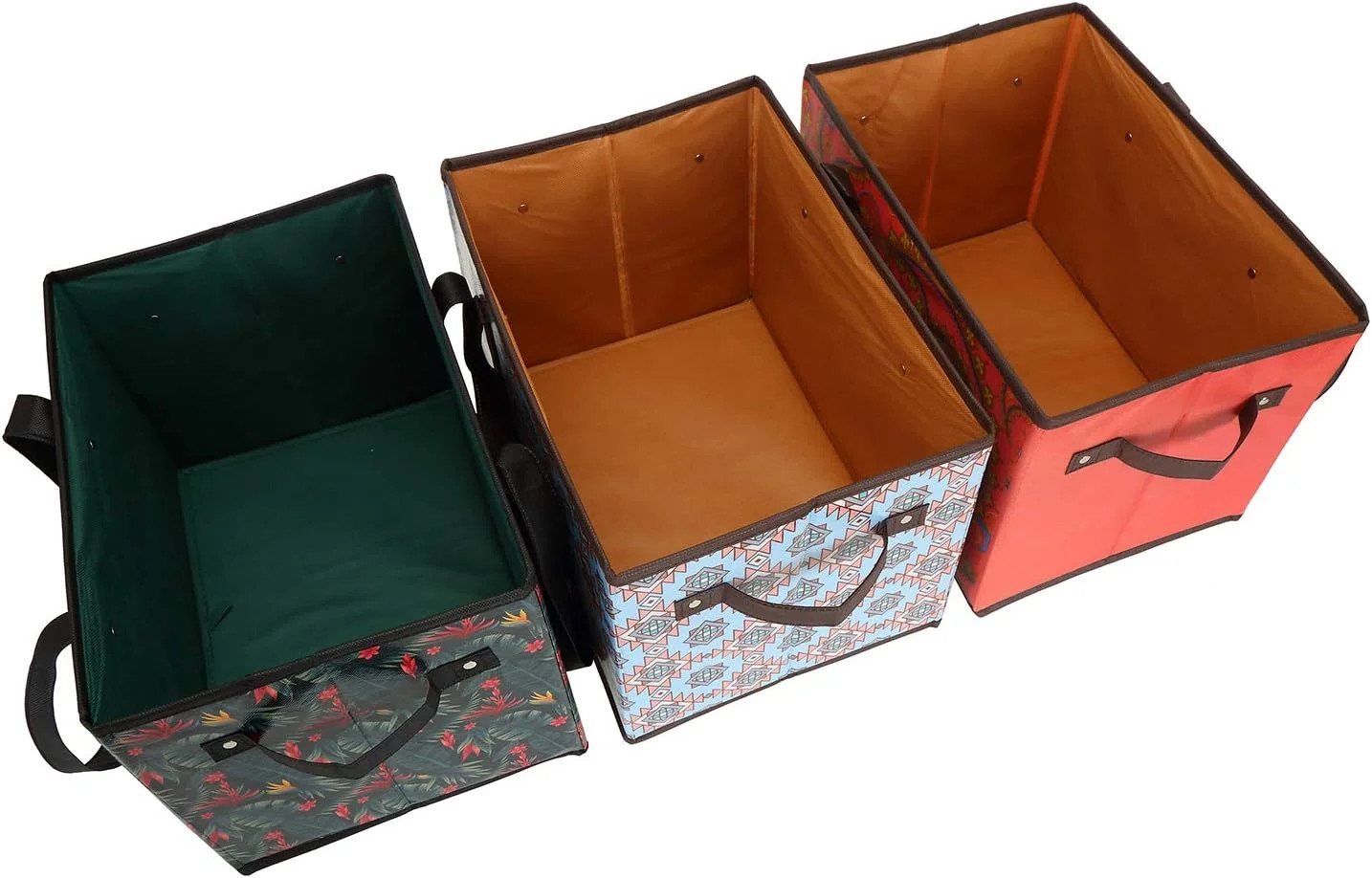 Foraineam Reusable Grocery Bags Set Durable Heavy Duty Tote Bag Collapsible Groc