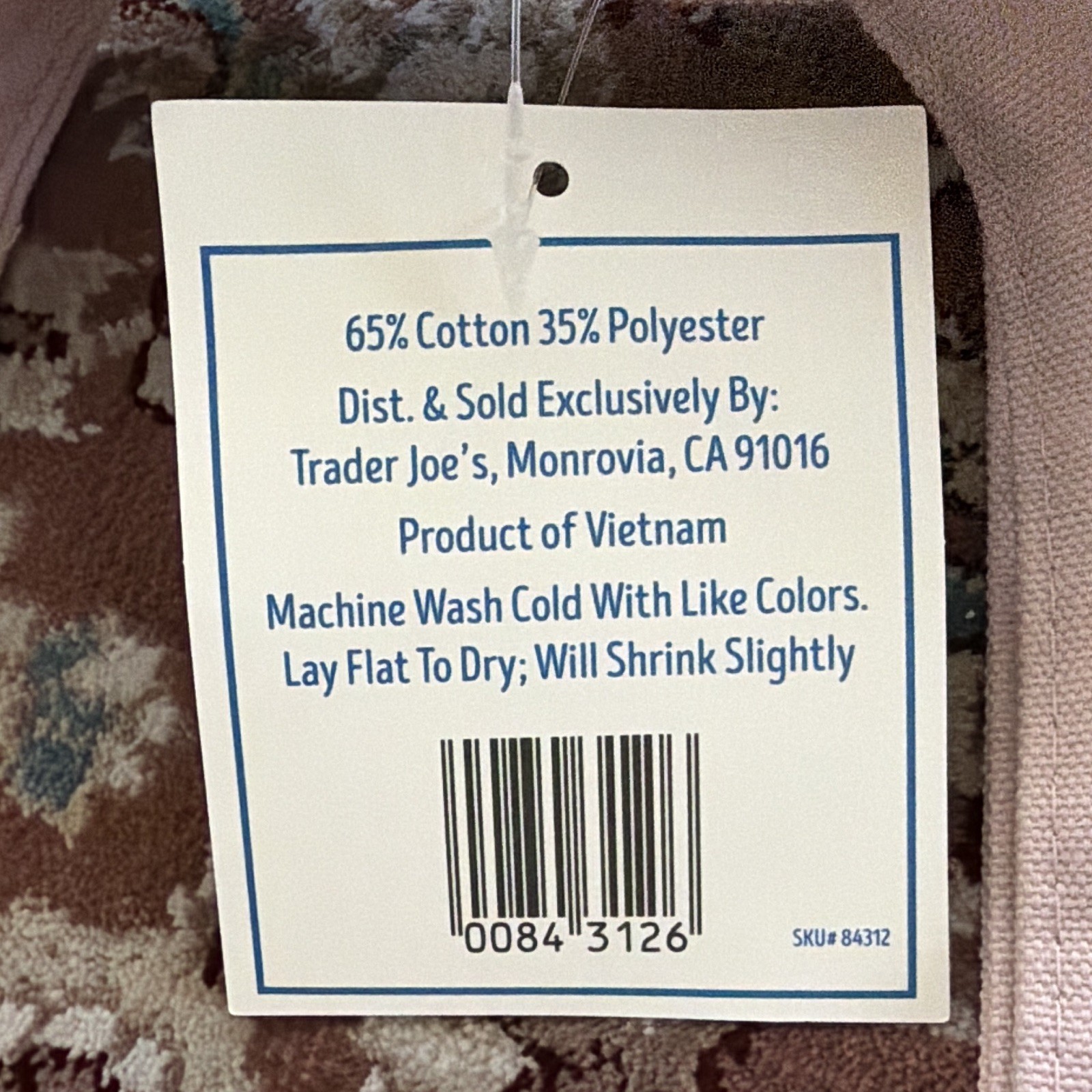 Trader Joe’s Striped Mini Canvas Tote Bags 4-Pack Reusable 13x11x6 SKU84312