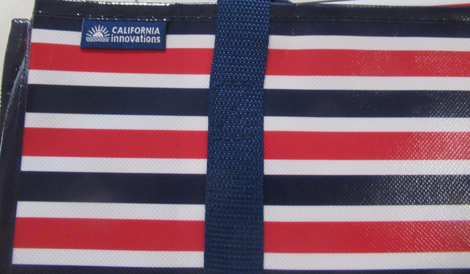 CALIFORNIA INNOVATIONS AMERICANA SUPER SHOPPER TOTE *NEW*