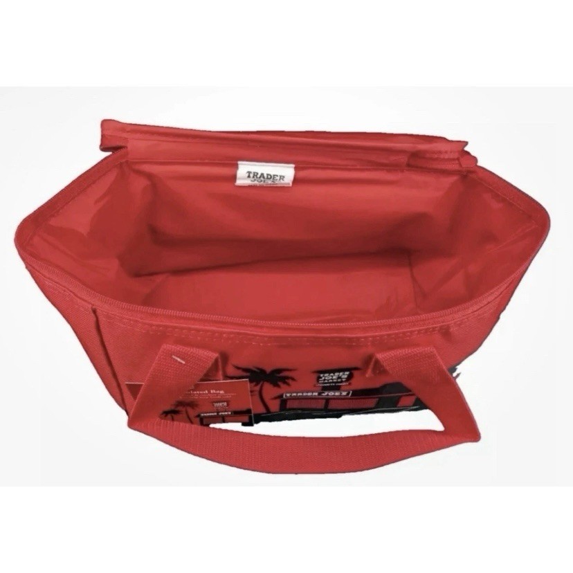 Trader Joe’s Mini Insulated Tote Bag 1.5 Gal Limited 2024 RED Cooler