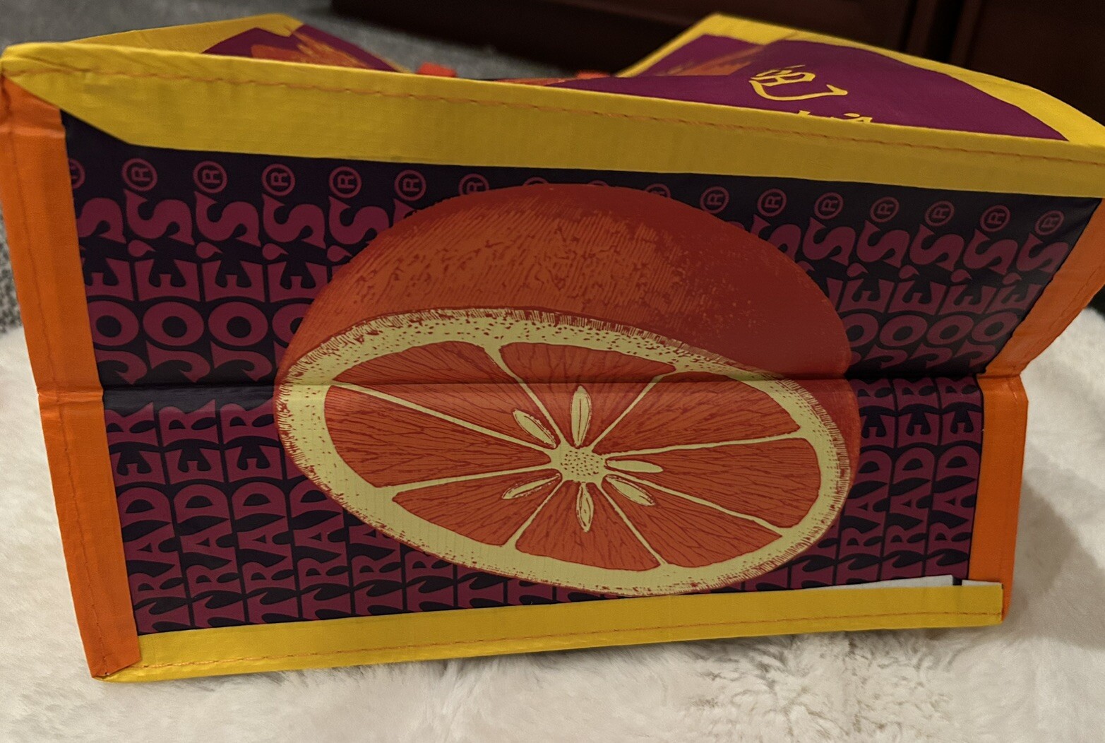 TRADER JOE’S “ORANGE CHICKEN” Rare Reusable Shopping Bag (Brand New with Tag)