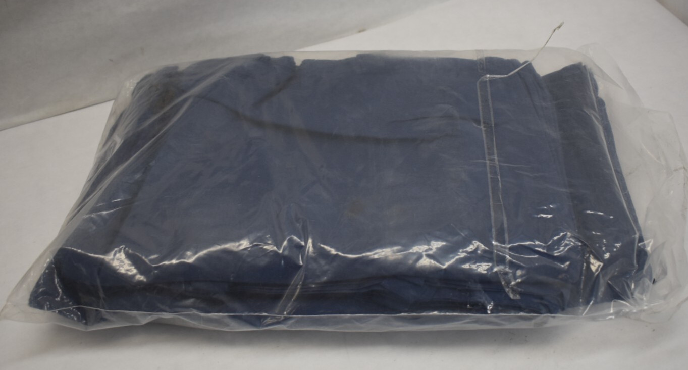 Top Design Economical Navy Blue 16″ x 15″ Cotton Tote Bag Lightweight 24 Pack