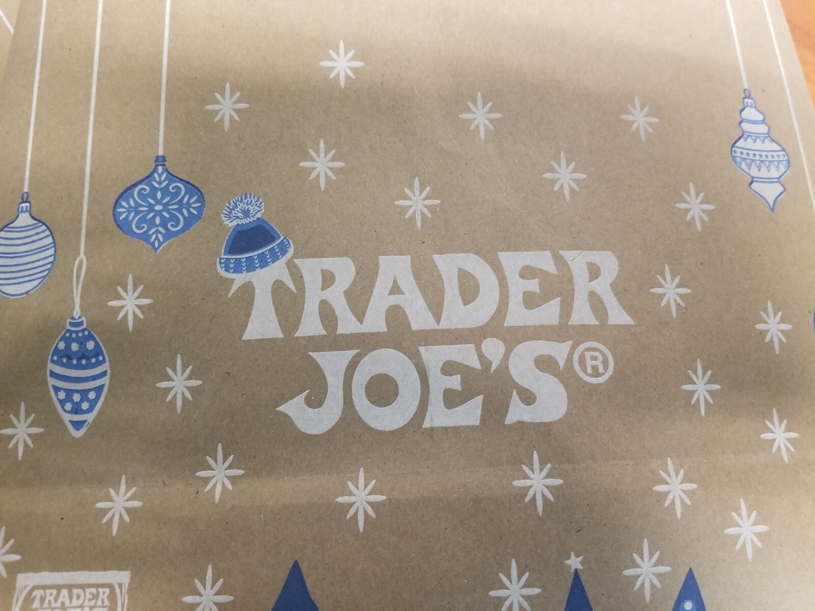 Trader Joe’s: 2024 Holiday reusable paper grocery bags- (8) total bags in all.