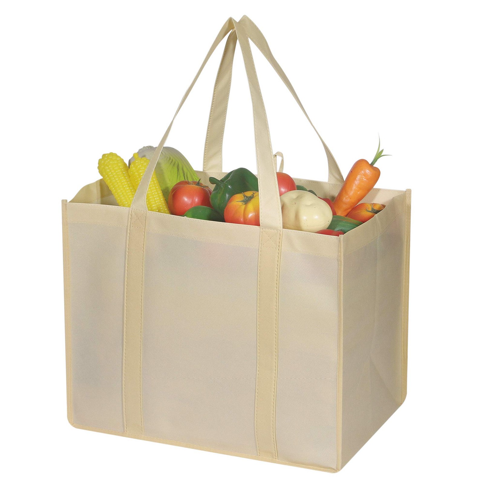 10 Pack Reusable Grocery Bags Extra Large Super Strong Heavy Duty Shopping To…