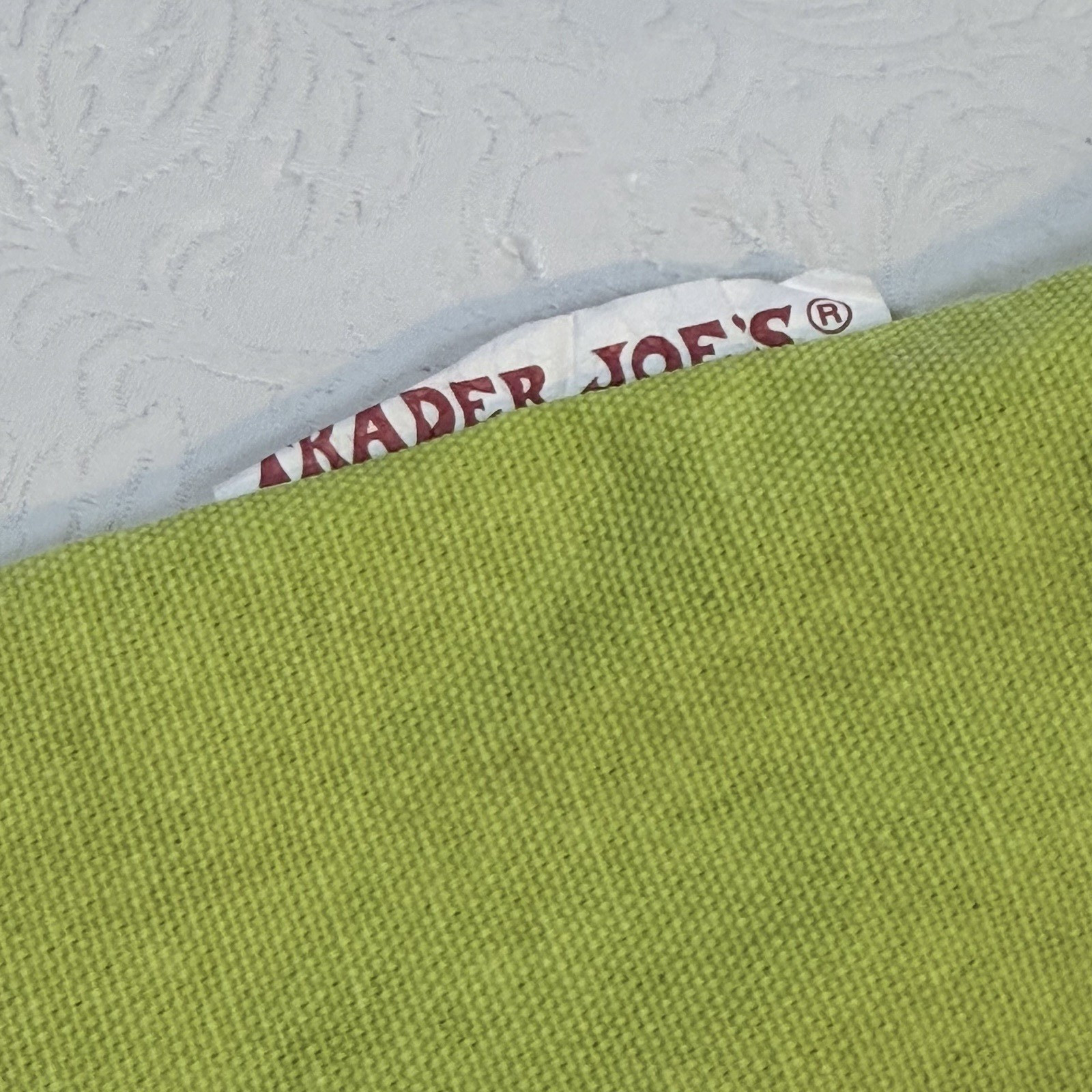 Trader Joe’s By Special Appointment Reusable Tote Bag 18x12x4 Open Top Logo USA