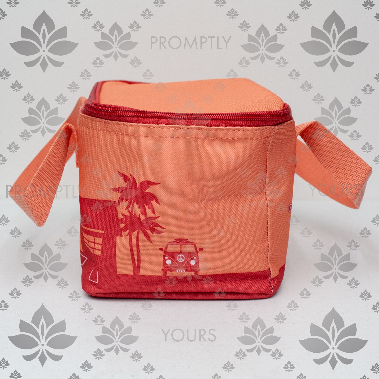 Trader Joes Mini Insulated Lunch Tote Bag PEACH 1.5 Gal 2025 LIMITED EDITION New