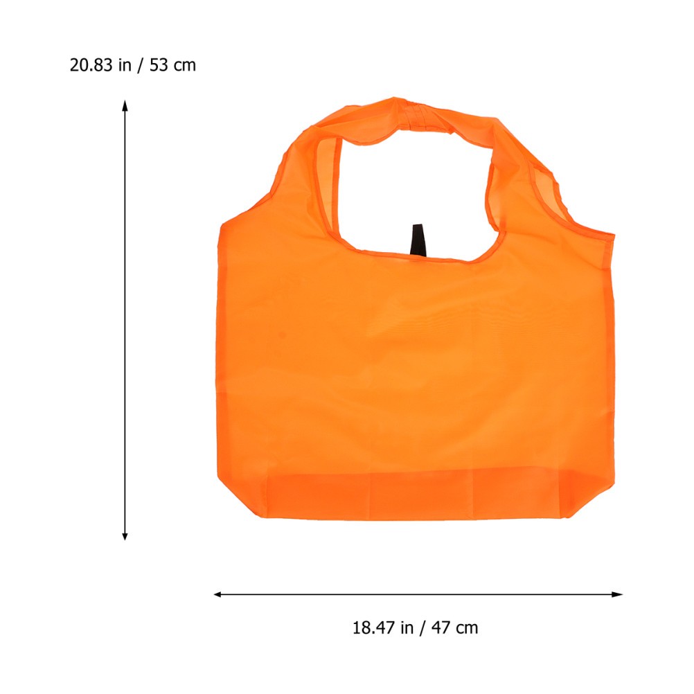 1 Set 4 Pcs Oxford Cloth Large Size Foldable Shopping Bags Portable Bags