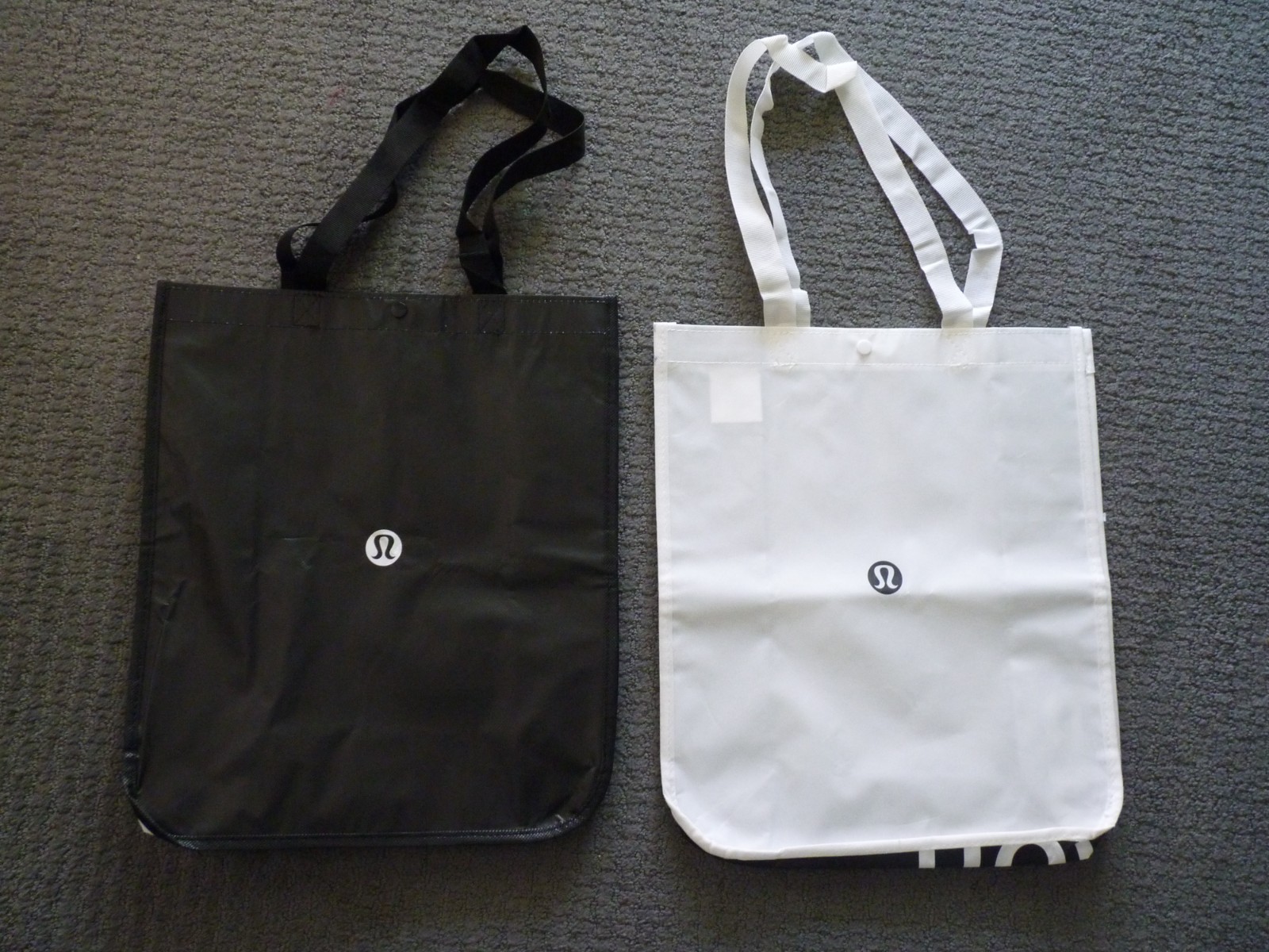 Lululemon Reusable Shopping Tote Bags (4) Large Totes Different Designs (#3)
