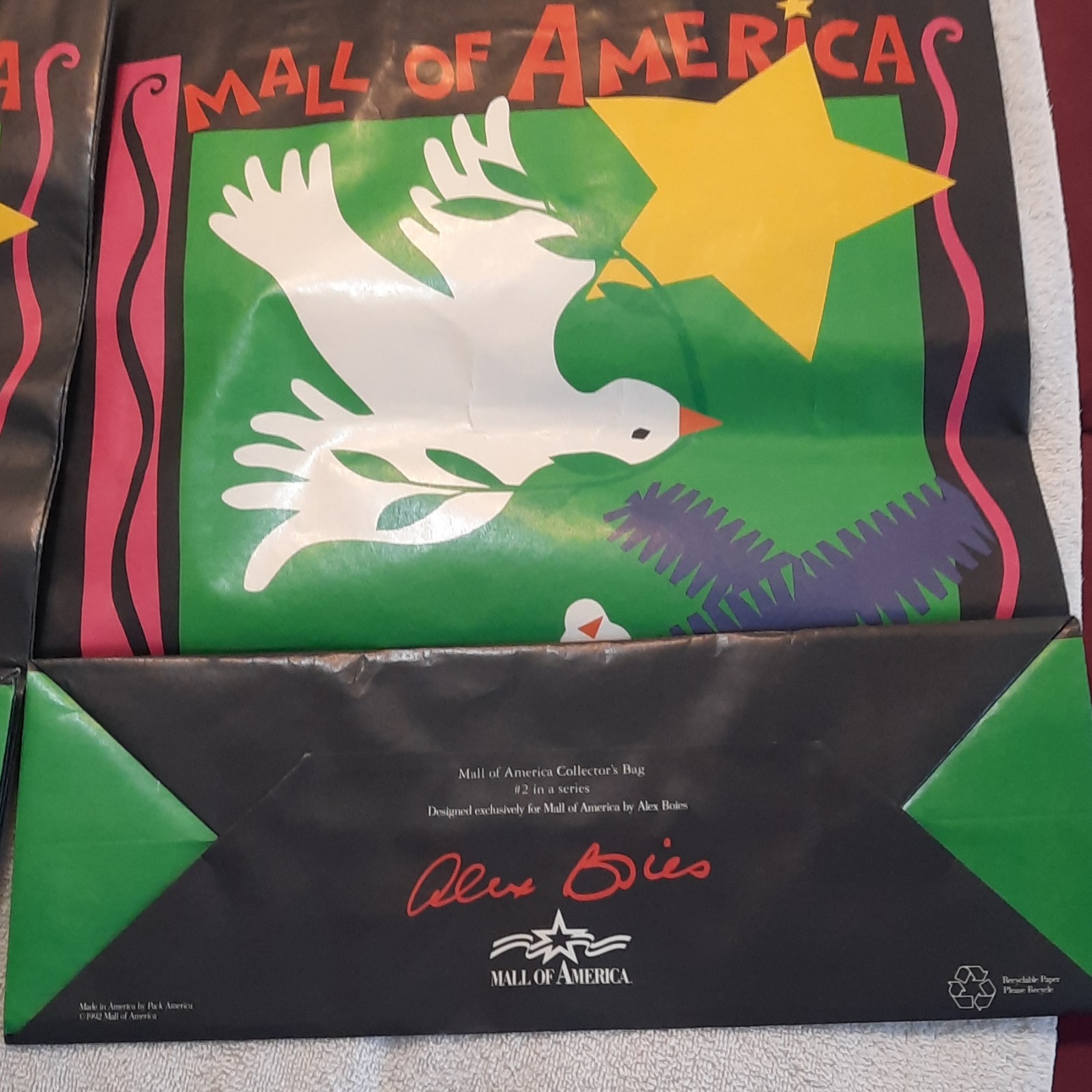 Mall of America Collector’s Bag #2 Series Reusable Paper Handle Bag, All-Over