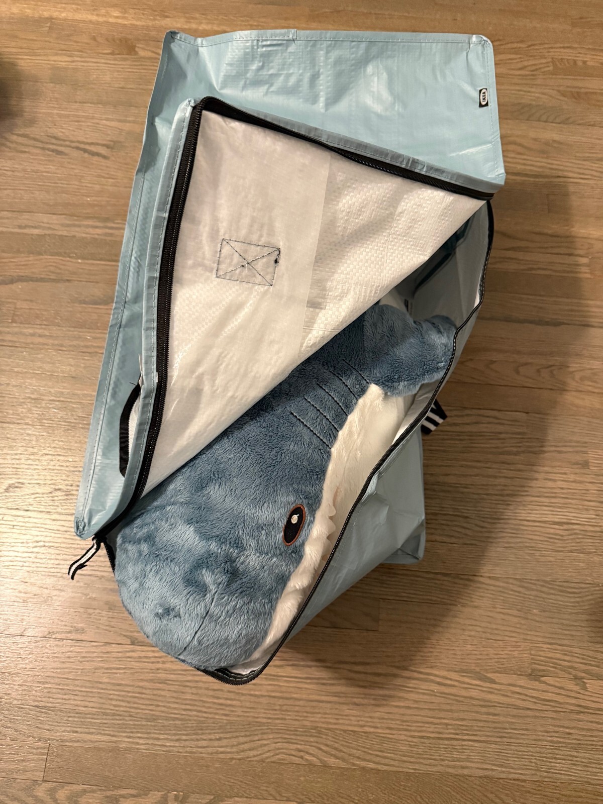 Bag GORSNYGG Blue Large Handles Shopping Laundry Reusable 604.992.61/60499261