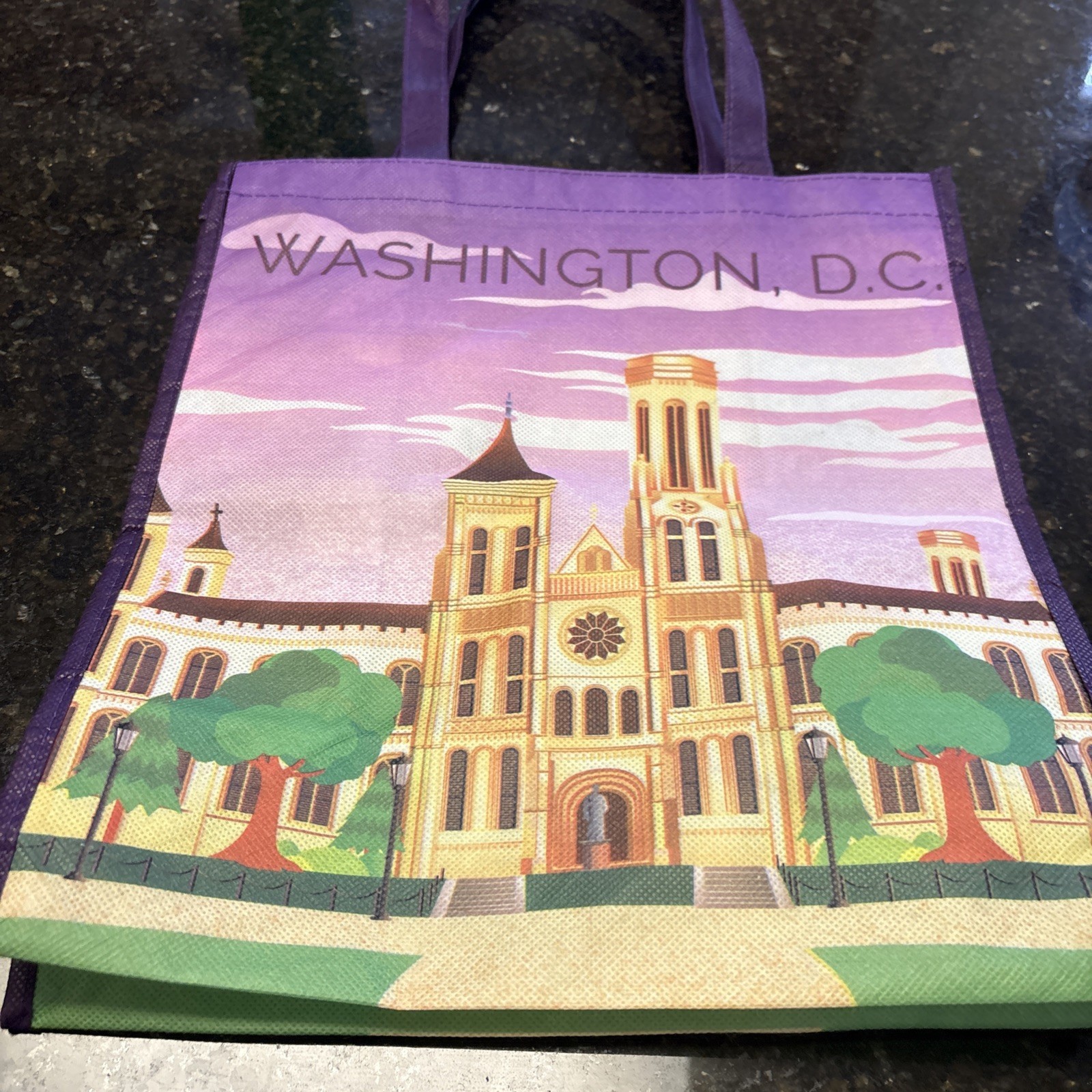 RARE Whole Foods Sticker reusable tote bag Washington DC