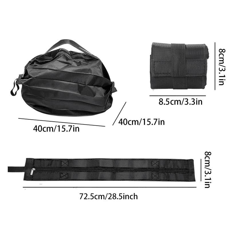 Large Foldable Shopping Bag Reusable Eco Bag Grocery Package Beach Toy Storage B