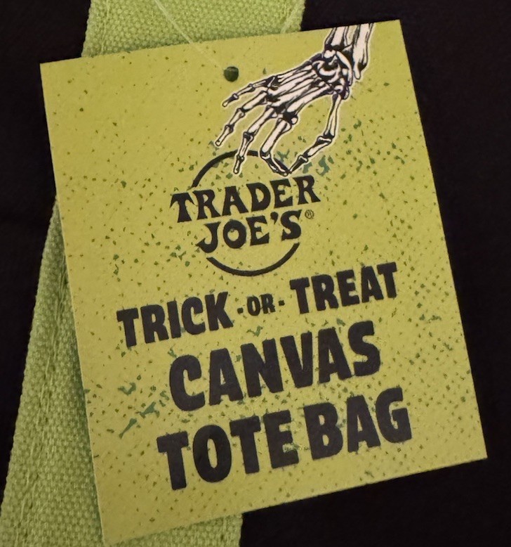 TRADER JOE’S HALLOWEEN *1 ORANGE TOTE* NWT + FREE GIFT *FAST SHIPPING* 🎁