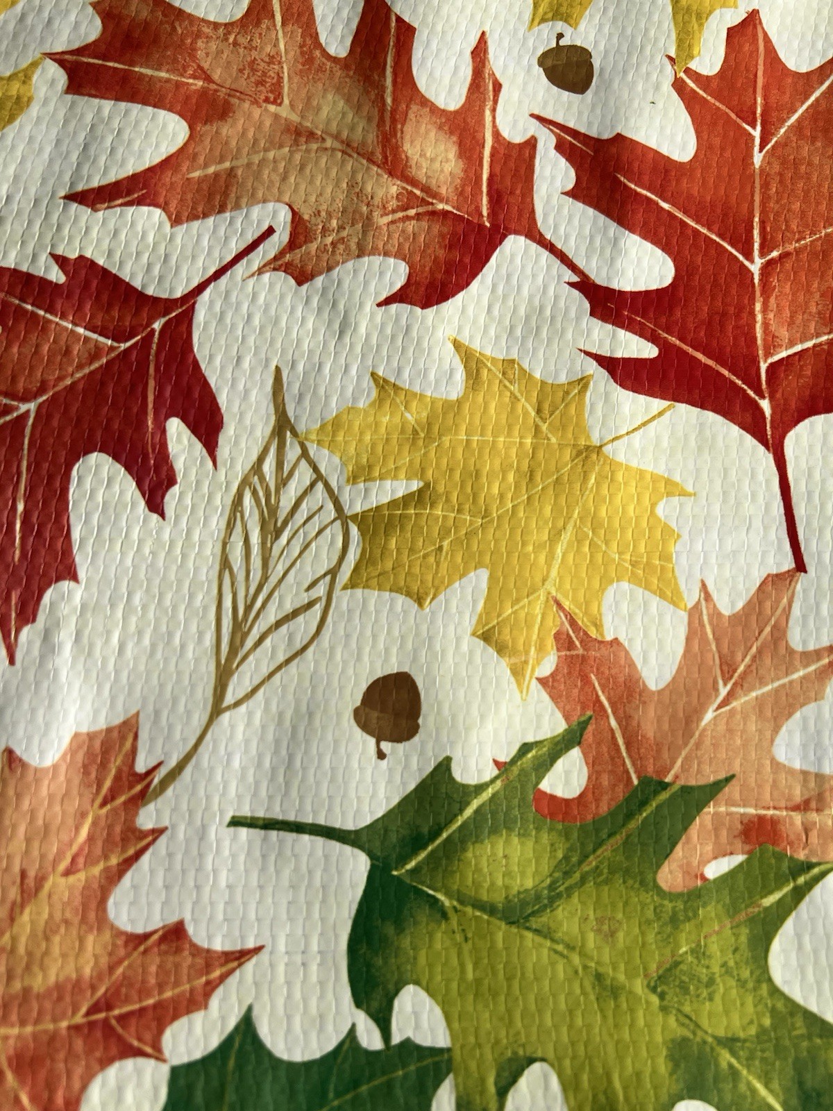 🍁FALL 🍁🍁Reusable Tote Bag ~ 20″ X 18″ X 8″ ~ FALL LEAVES by HOMEGOODS
