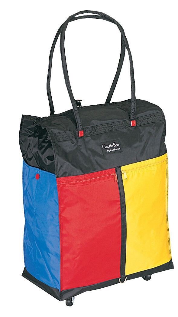 Light Weight Rolling Grocery Shopping Travel Unisex Black / Red / Blue Tote