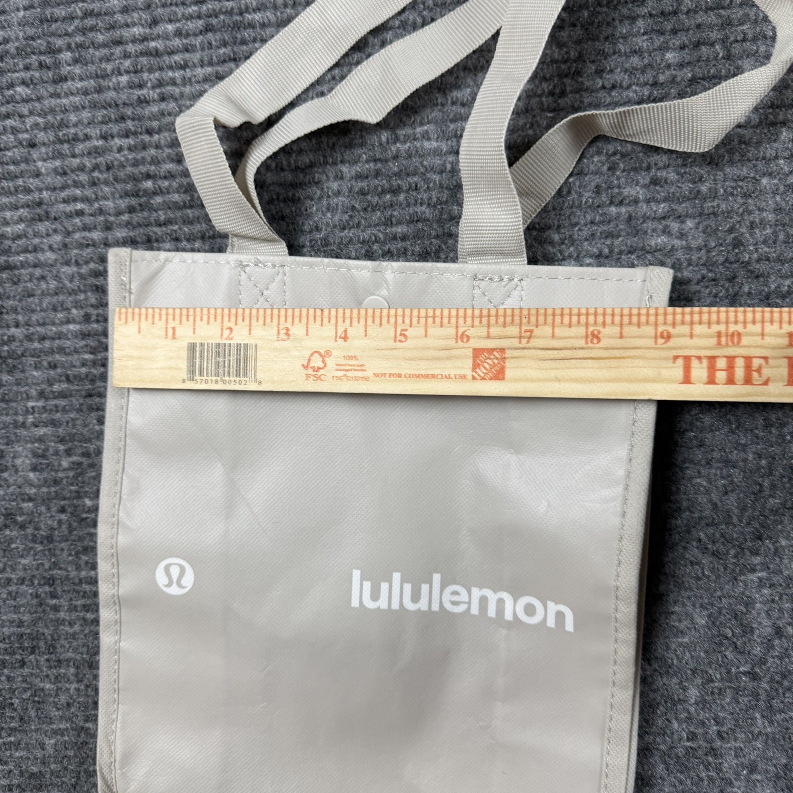Lot Of 7 Lululemon Reusable Tote Shopping Bags Large And Small